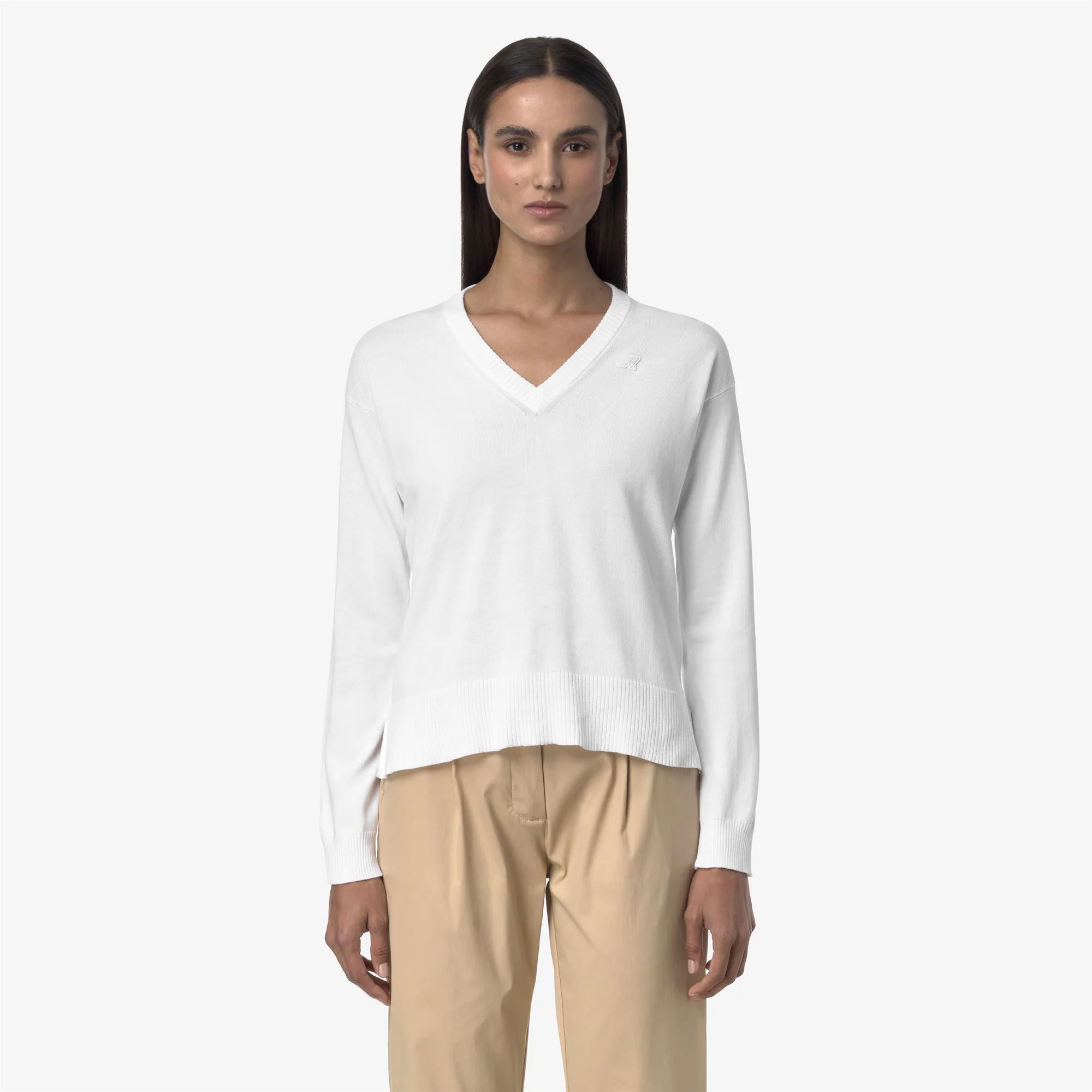 ADINE COTTON PS - KNITWEAR - Pull  Over - Woman - WHITE - Image 3