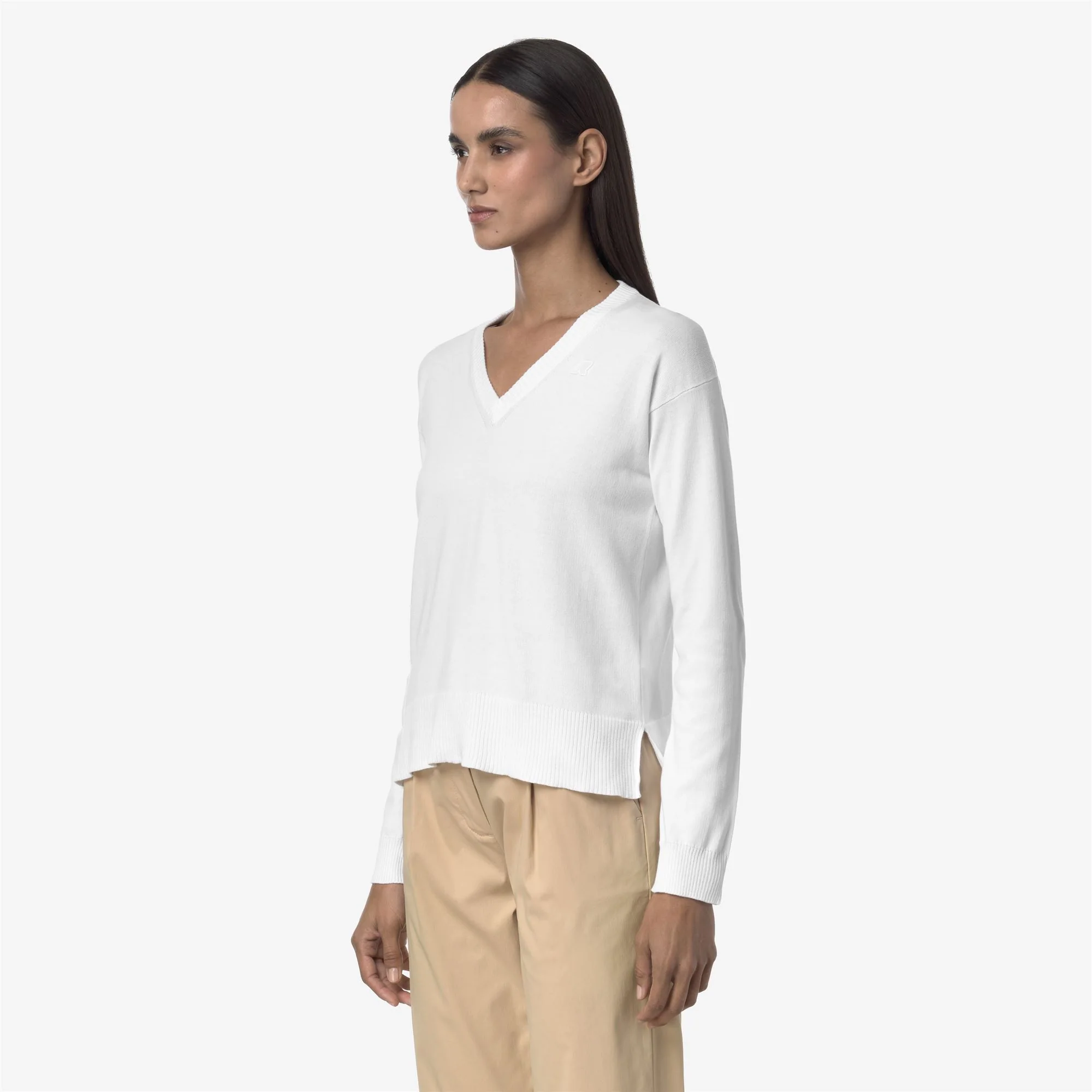 ADINE COTTON PS - KNITWEAR - Pull  Over - Woman - WHITE - Image 4