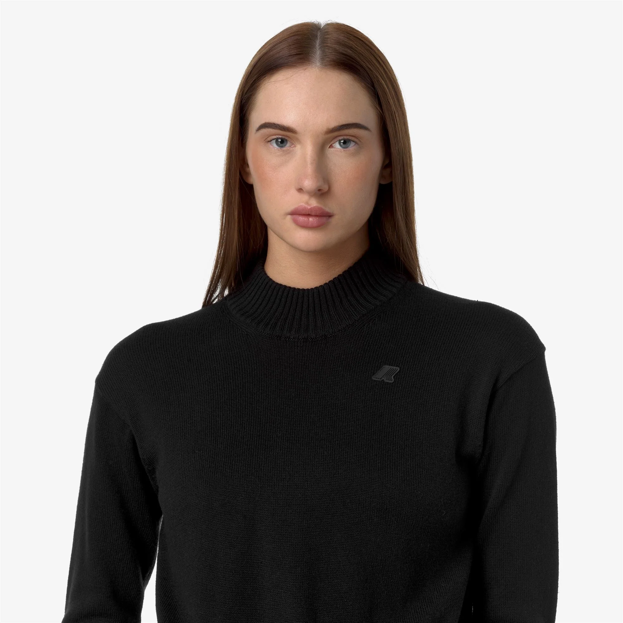 AGATA COTTON CASHMERE - KNITWEAR - Pull  Over - Woman - BLACK PURE - Image 2