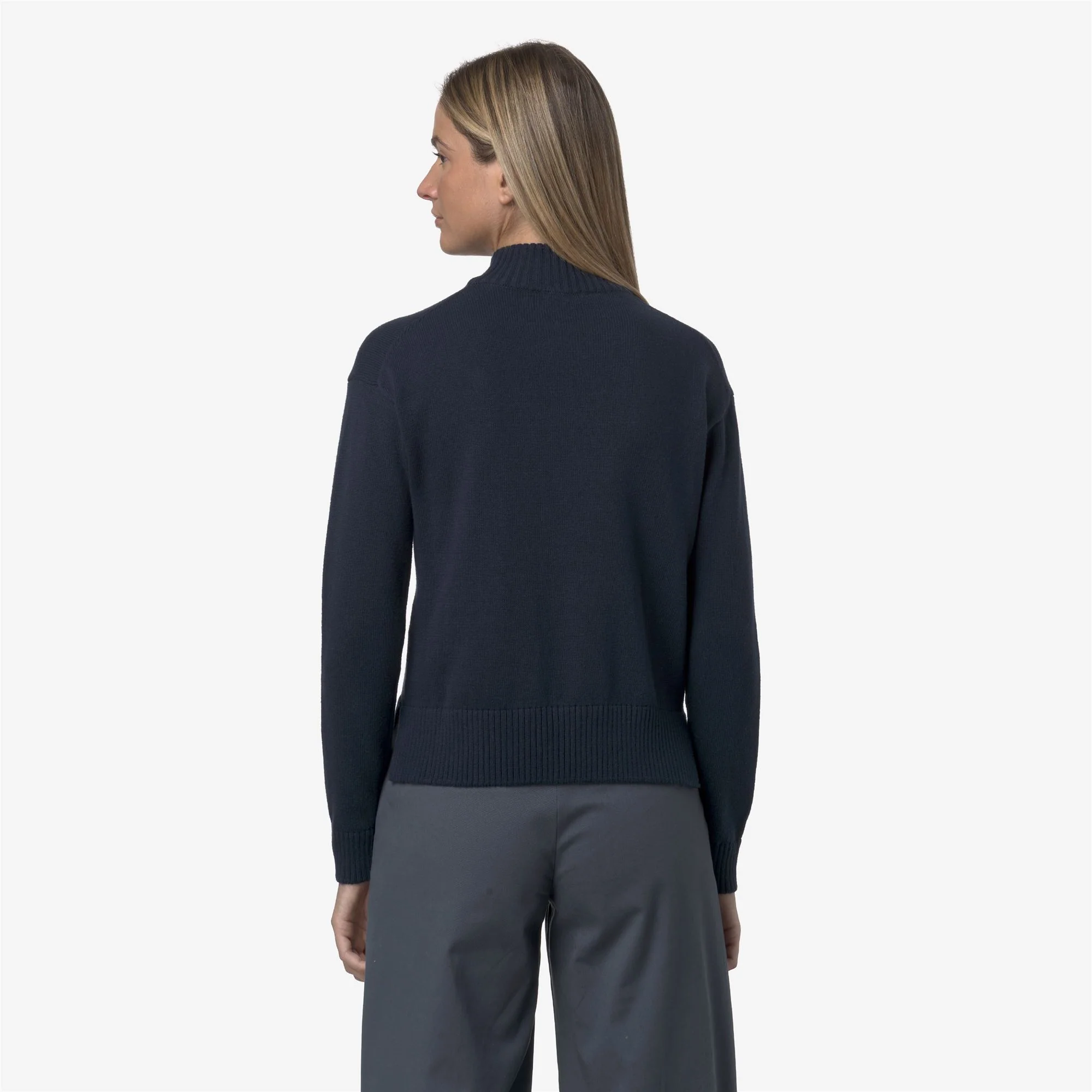AGATA COTTON CASHMERE - KNITWEAR - Pull  Over - Woman - BLUE DRESS - Image 5
