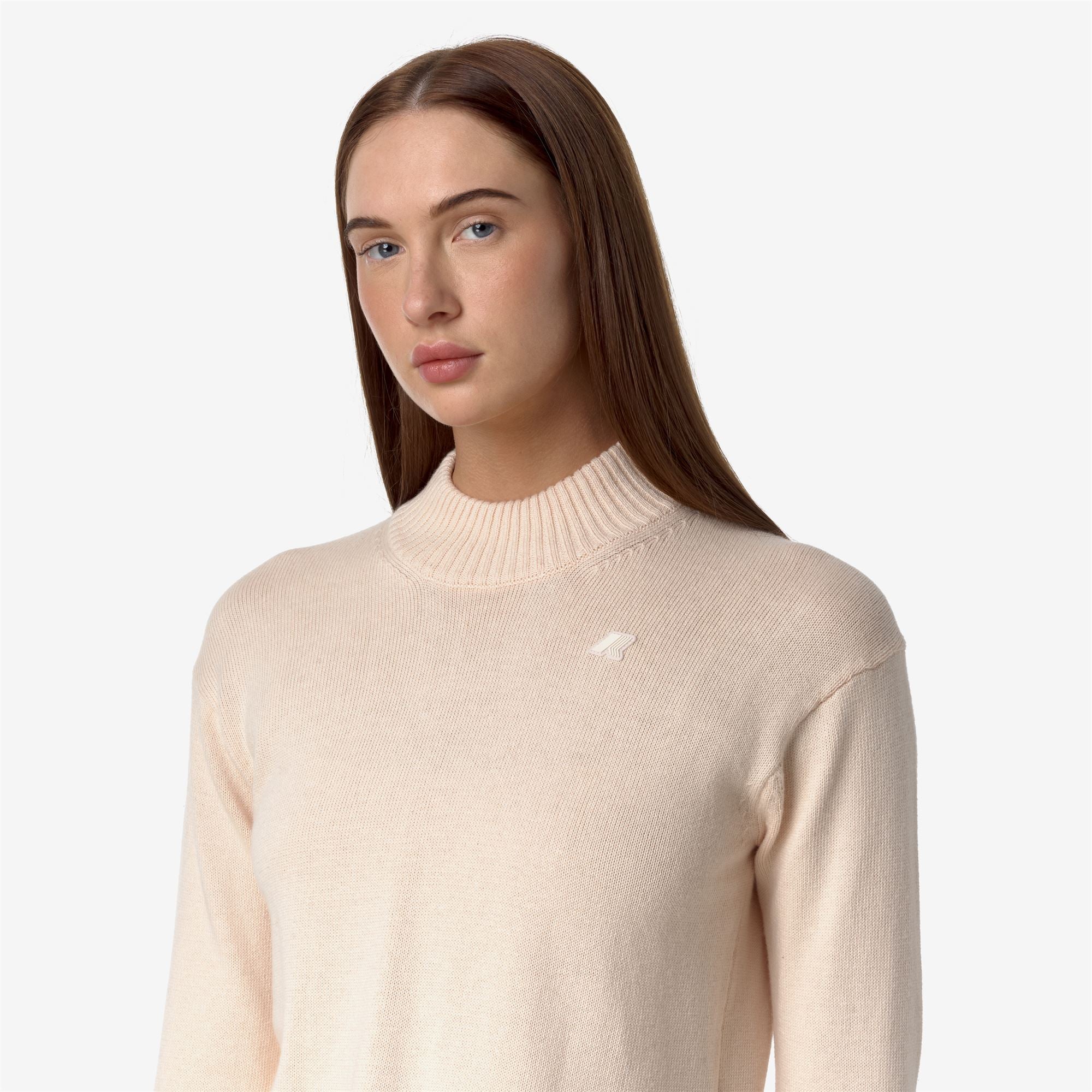 AGATA COTTON CASHMERE - KNITWEAR - Pull  Over - Woman - PINK DIRTY - Image 2