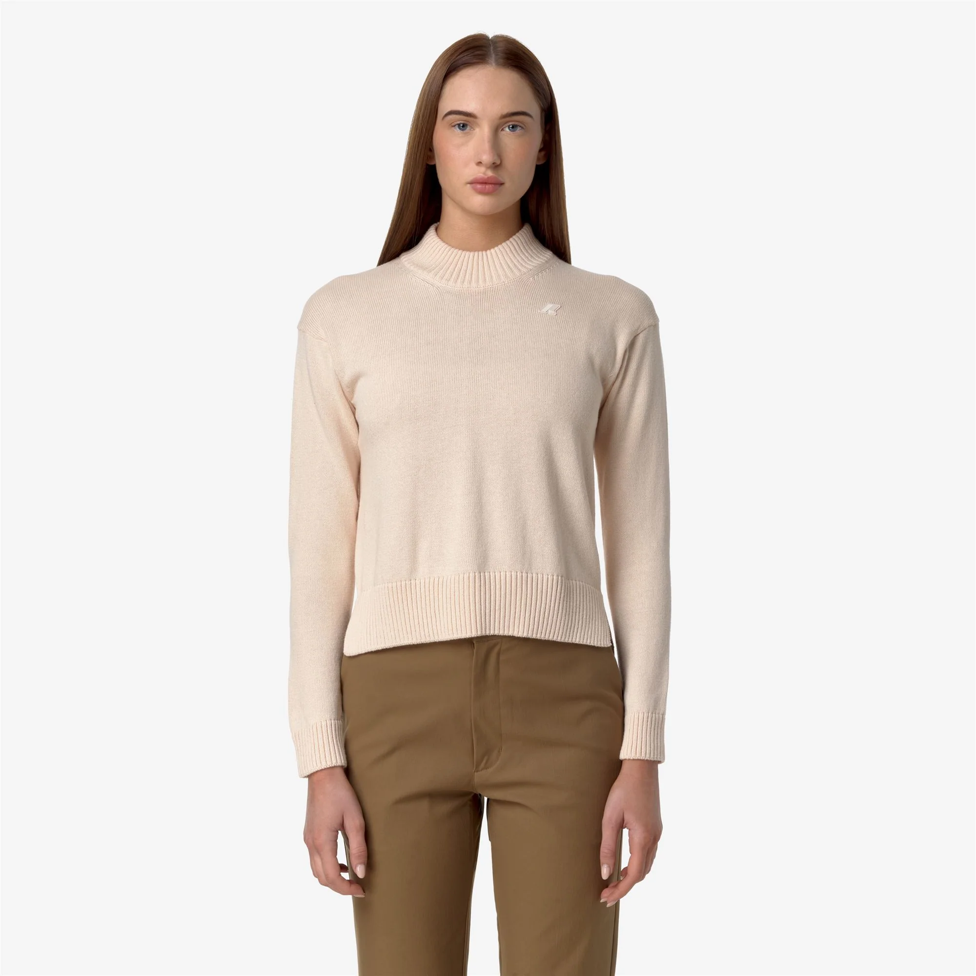 AGATA COTTON CASHMERE - KNITWEAR - Pull  Over - Woman - PINK DIRTY - Image 3