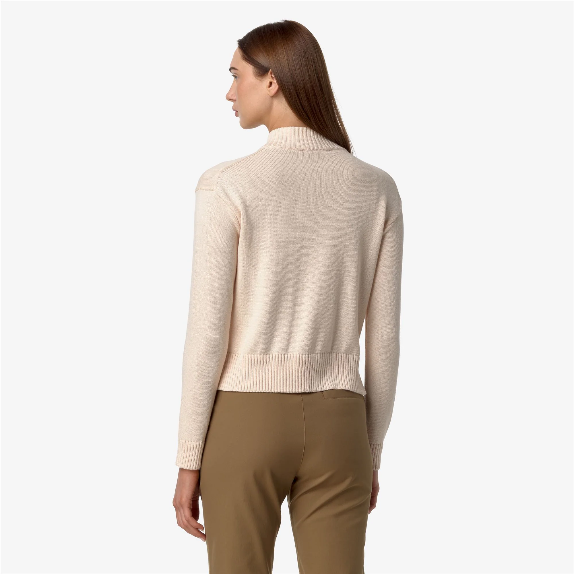 AGATA COTTON CASHMERE - KNITWEAR - Pull  Over - Woman - PINK DIRTY - Image 5