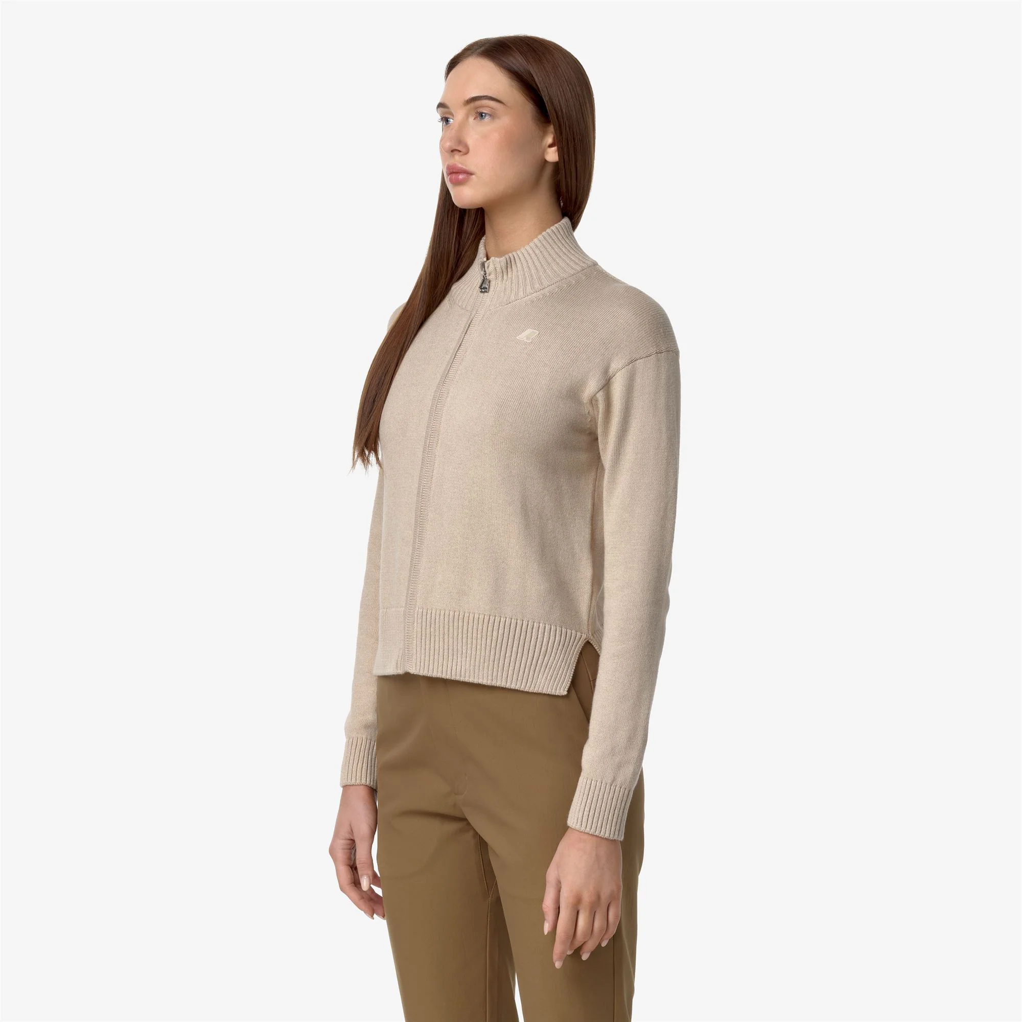 BETINNE COTTON CASHMERE - KNITWEAR - Jacket - Woman - BEIGE - Image 4