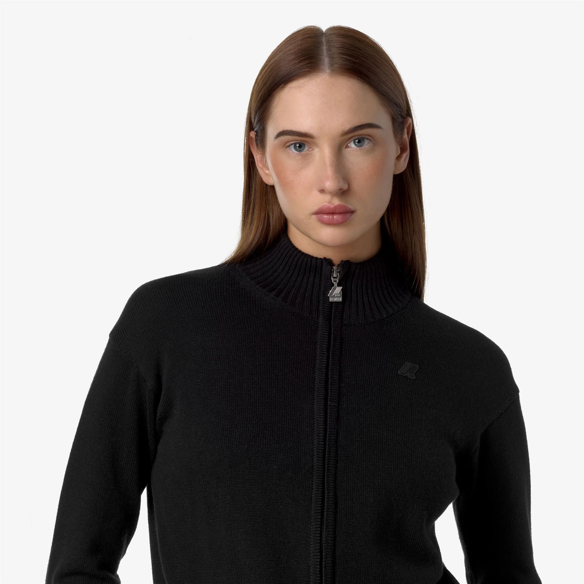BETINNE COTTON CASHMERE - KNITWEAR - Jacket - Woman - BLACK PURE - Image 2