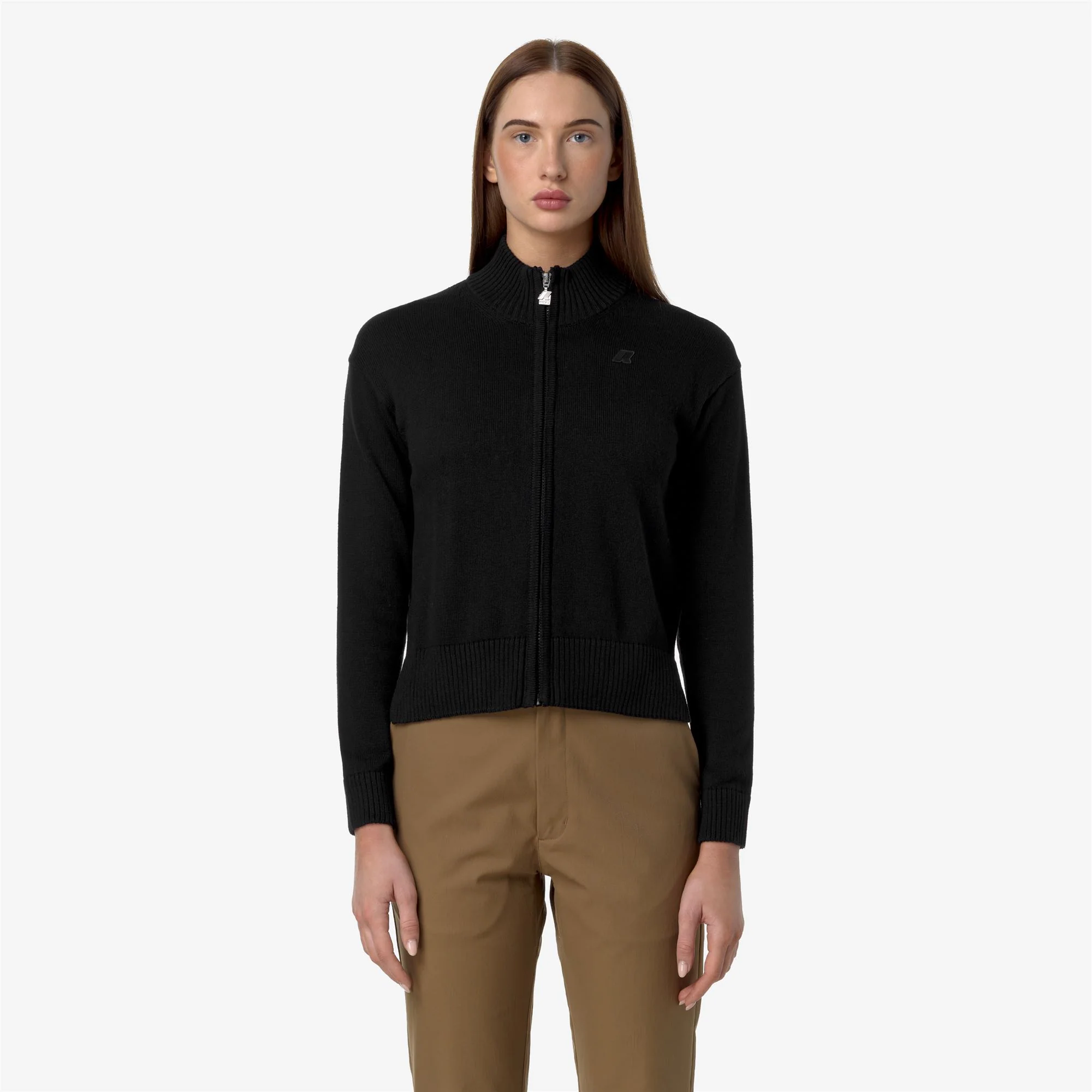 BETINNE COTTON CASHMERE - KNITWEAR - Jacket - Woman - BLACK PURE - Image 3
