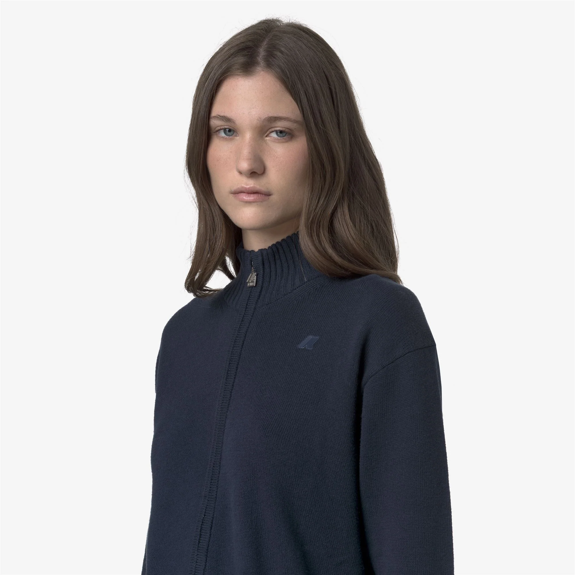 BETINNE COTTON CASHMERE - KNITWEAR - Jacket - Woman - BLUE DRESS - Image 2