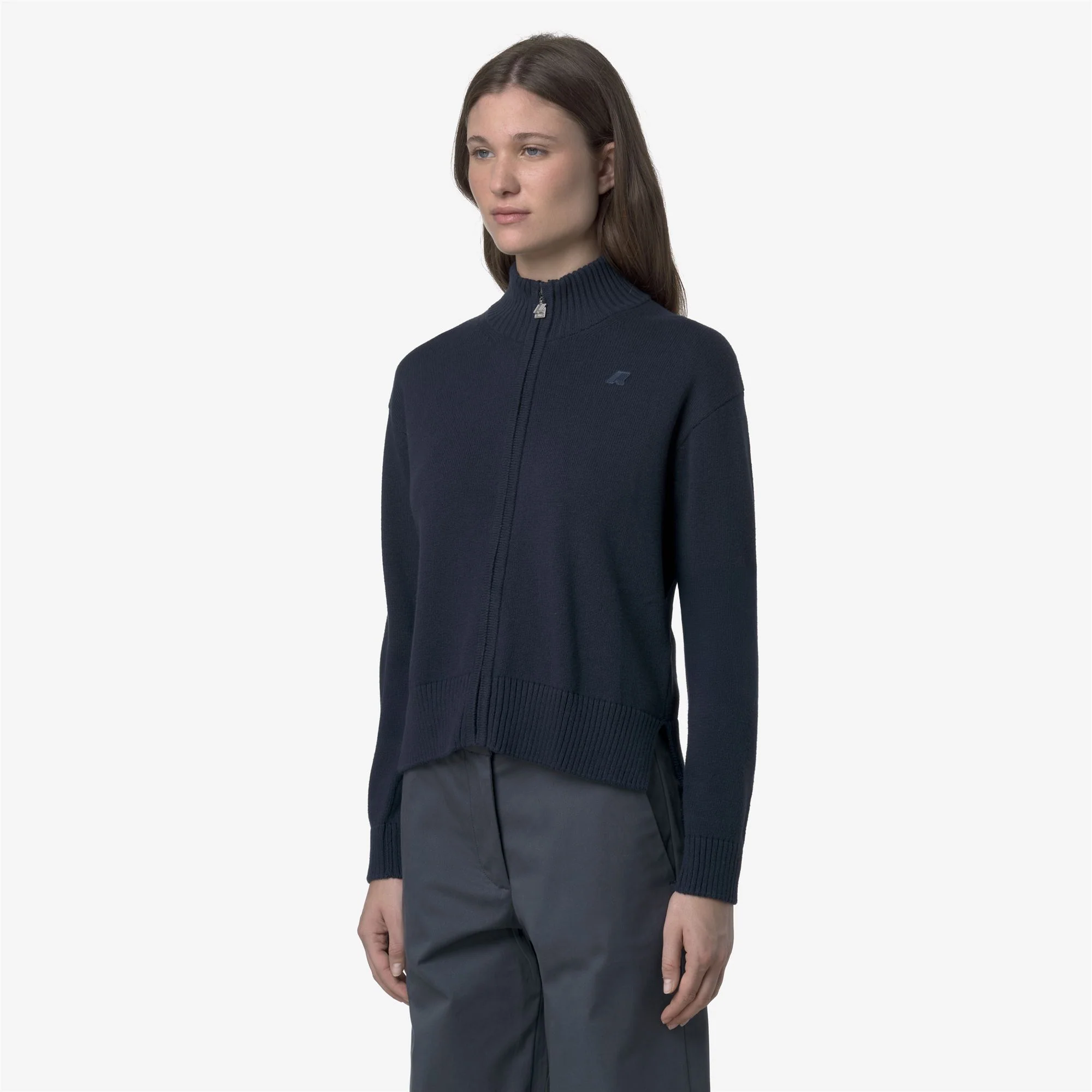 BETINNE COTTON CASHMERE - KNITWEAR - Jacket - Woman - BLUE DRESS - Image 4