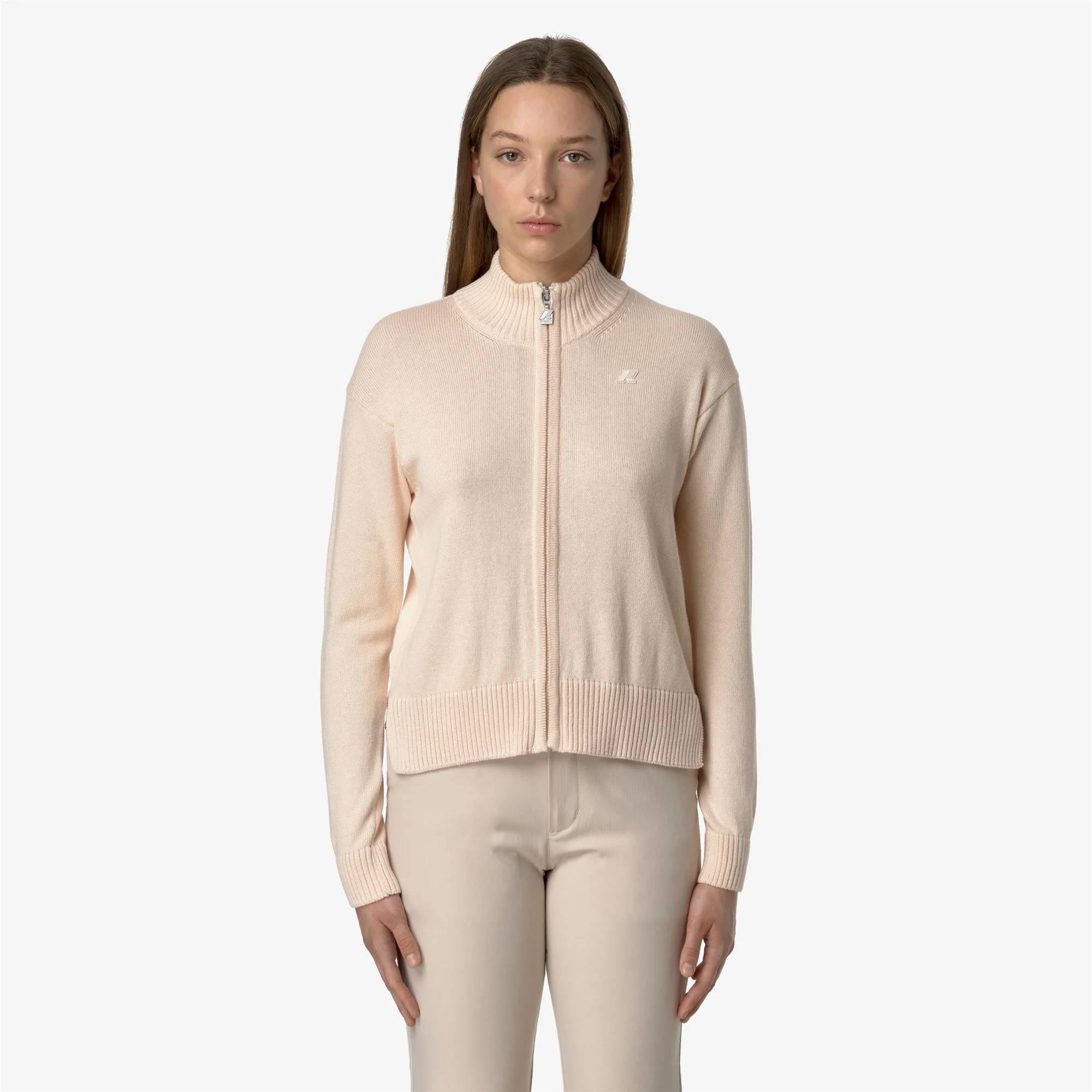 BETINNE COTTON CASHMERE - KNITWEAR - Jacket - Woman - PINK DIRTY - Image 3