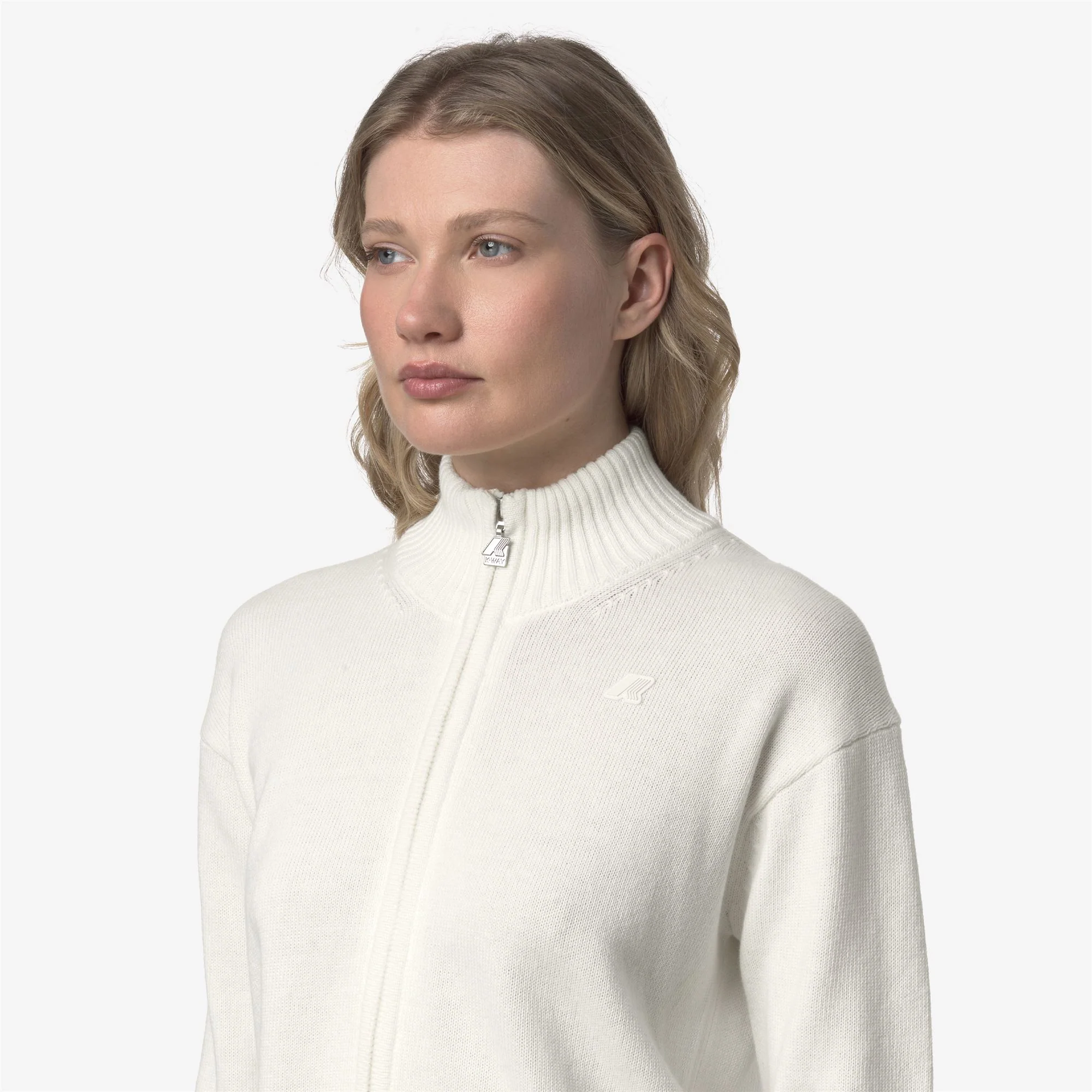 BETINNE COTTON CASHMERE - KNITWEAR - Jacket - Woman - WHITE GARDENIA - Image 2