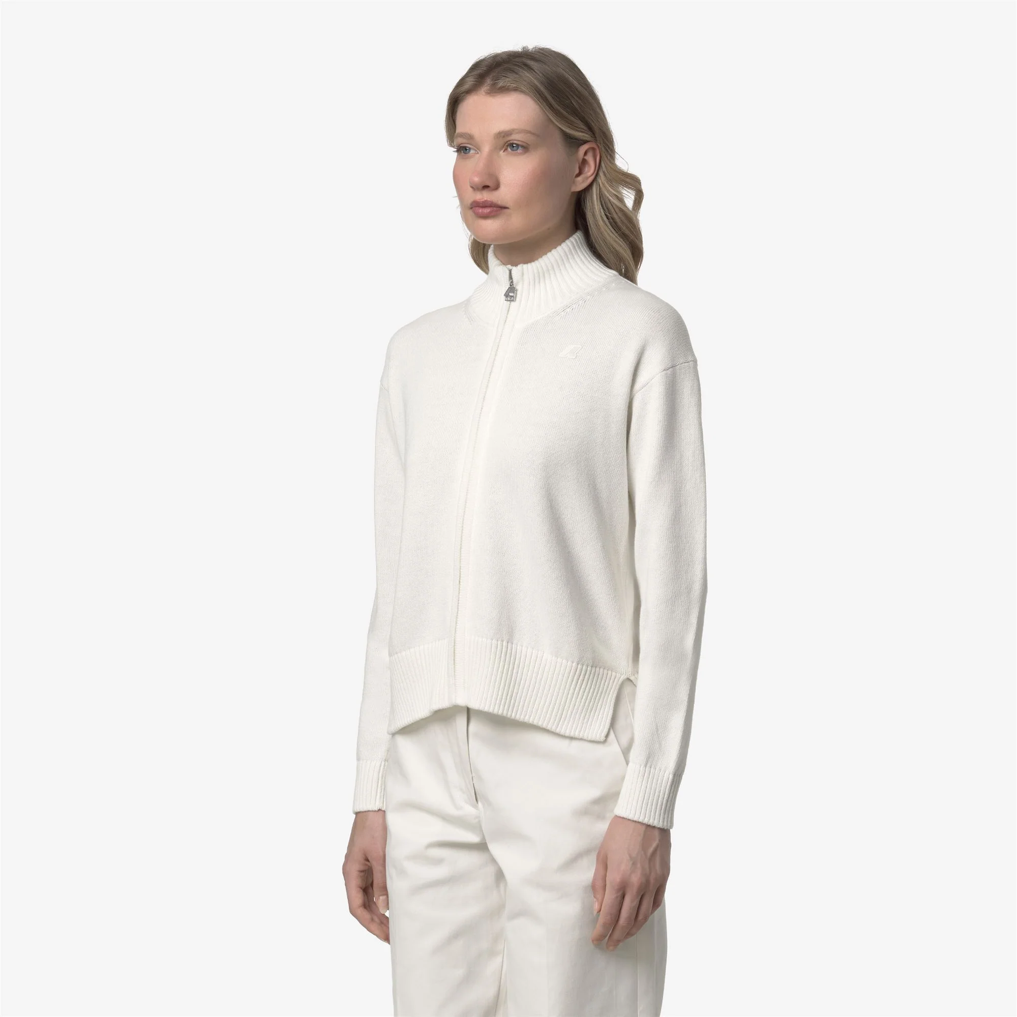 BETINNE COTTON CASHMERE - KNITWEAR - Jacket - Woman - WHITE GARDENIA - Image 4