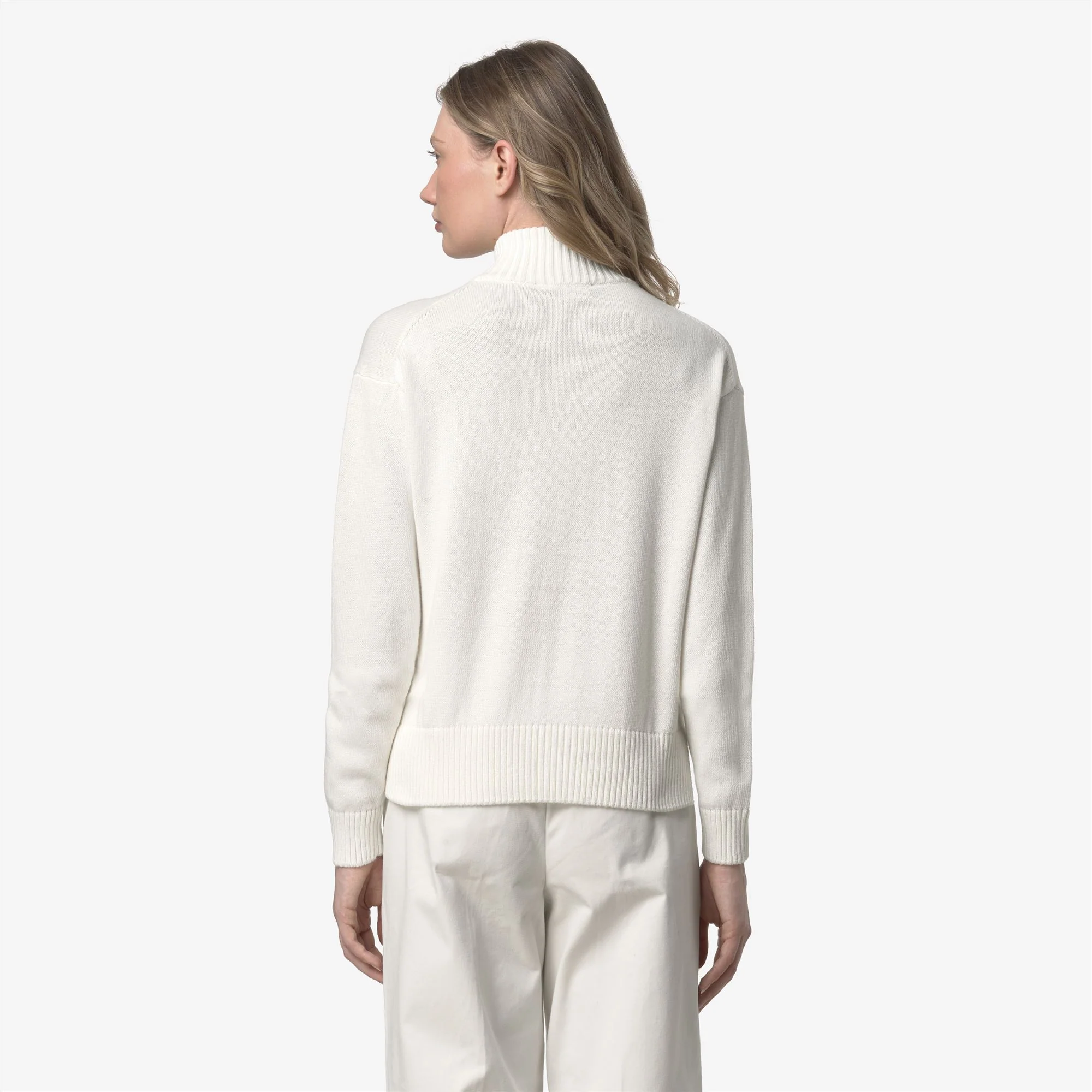 BETINNE COTTON CASHMERE - KNITWEAR - Jacket - Woman - WHITE GARDENIA - Image 5