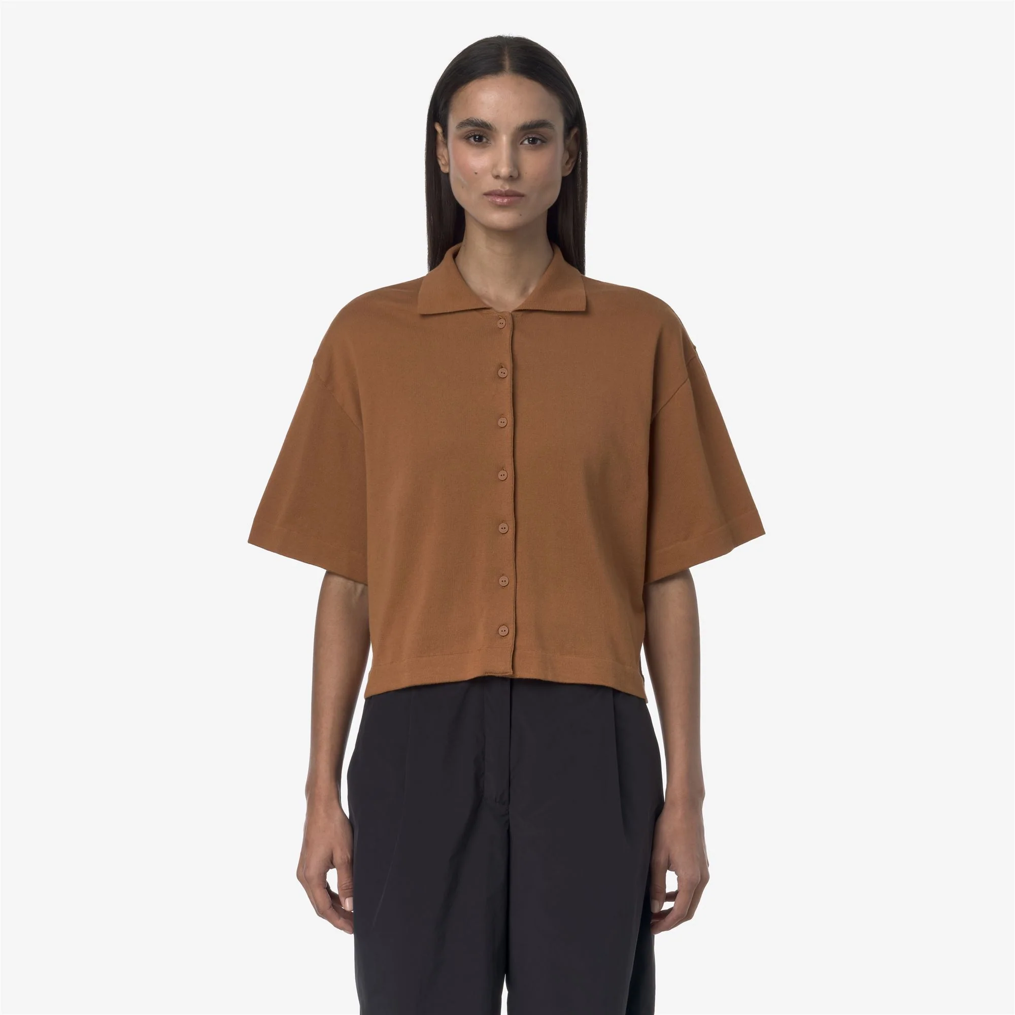 CARRY - KNITWEAR - Jacket - Woman - BROWN BRAN - Image 3