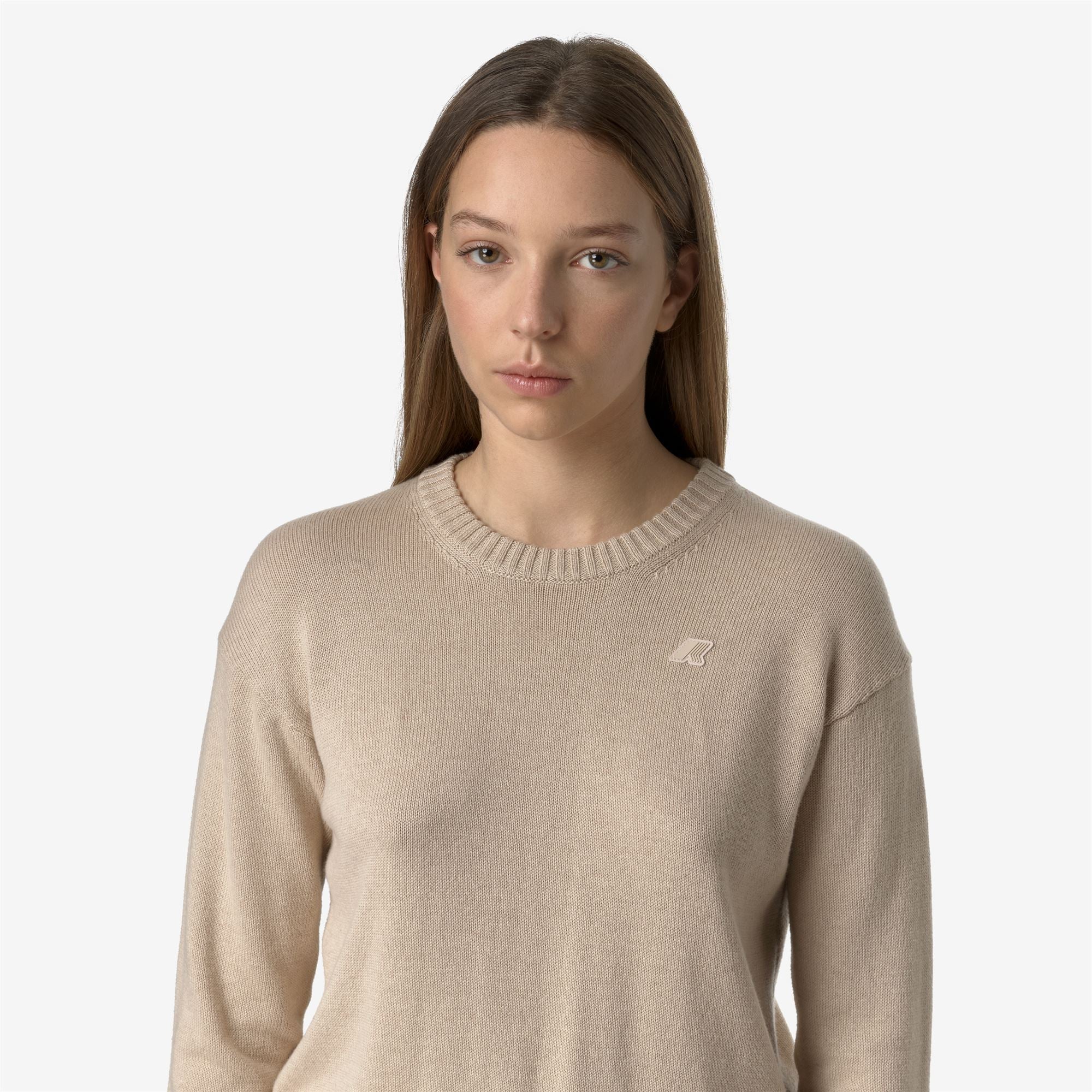 DOMITINE COTTON CASHMERE - KNITWEAR - Pull  Over - Woman - BEIGE - Image 2