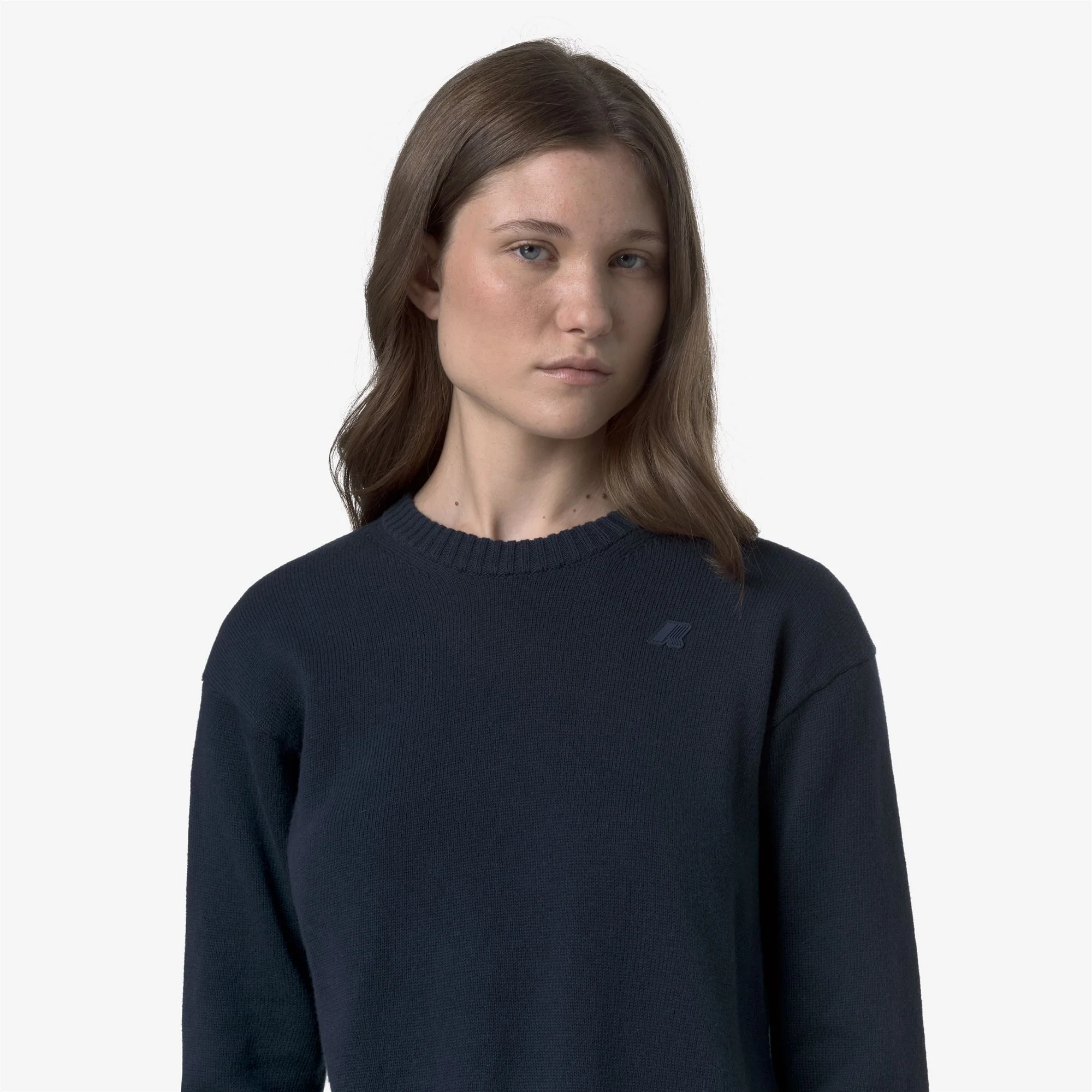 DOMITINE COTTON CASHMERE - KNITWEAR - Pull  Over - Woman - BLUE DRESS - Image 2