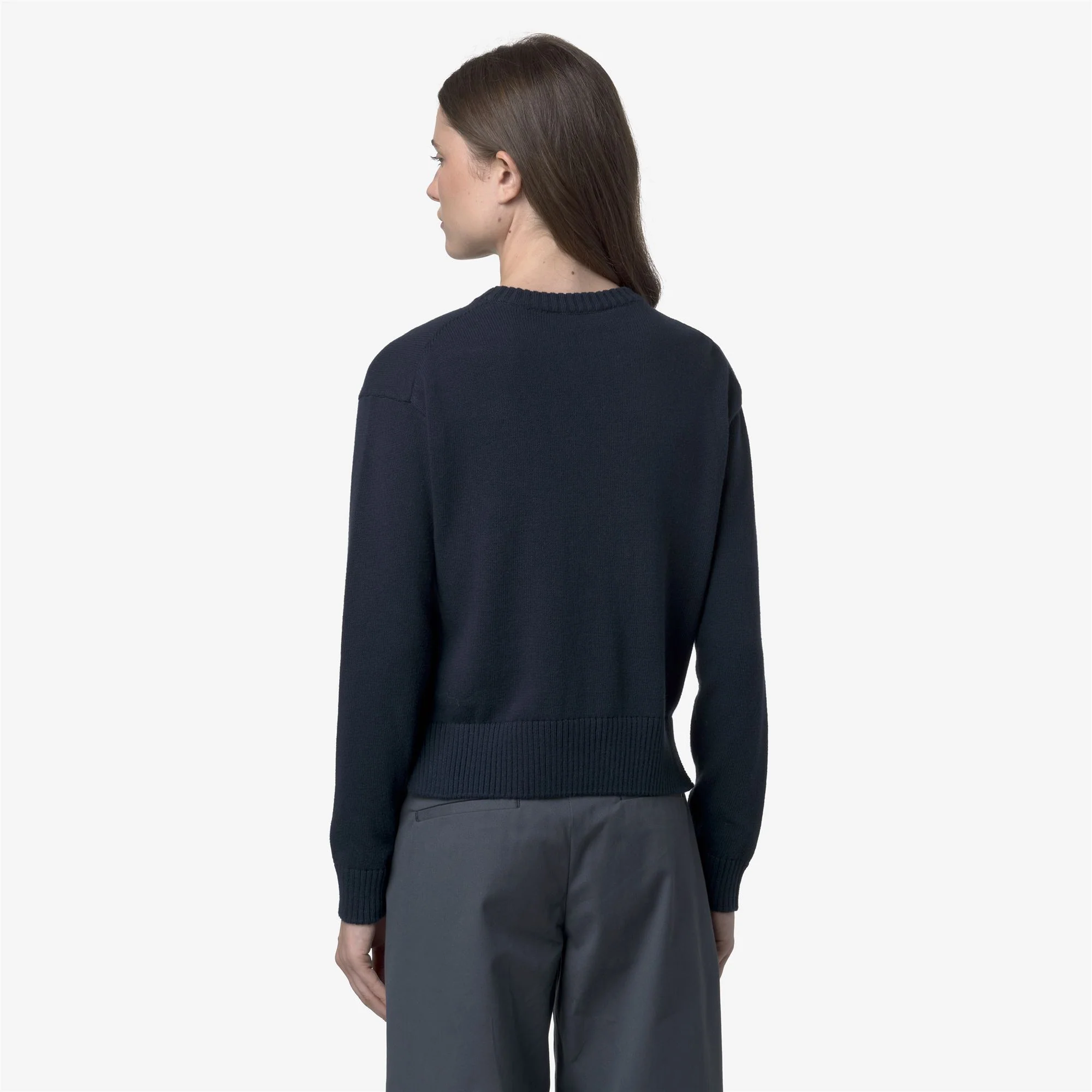 DOMITINE COTTON CASHMERE - KNITWEAR - Pull  Over - Woman - BLUE DRESS - Image 5