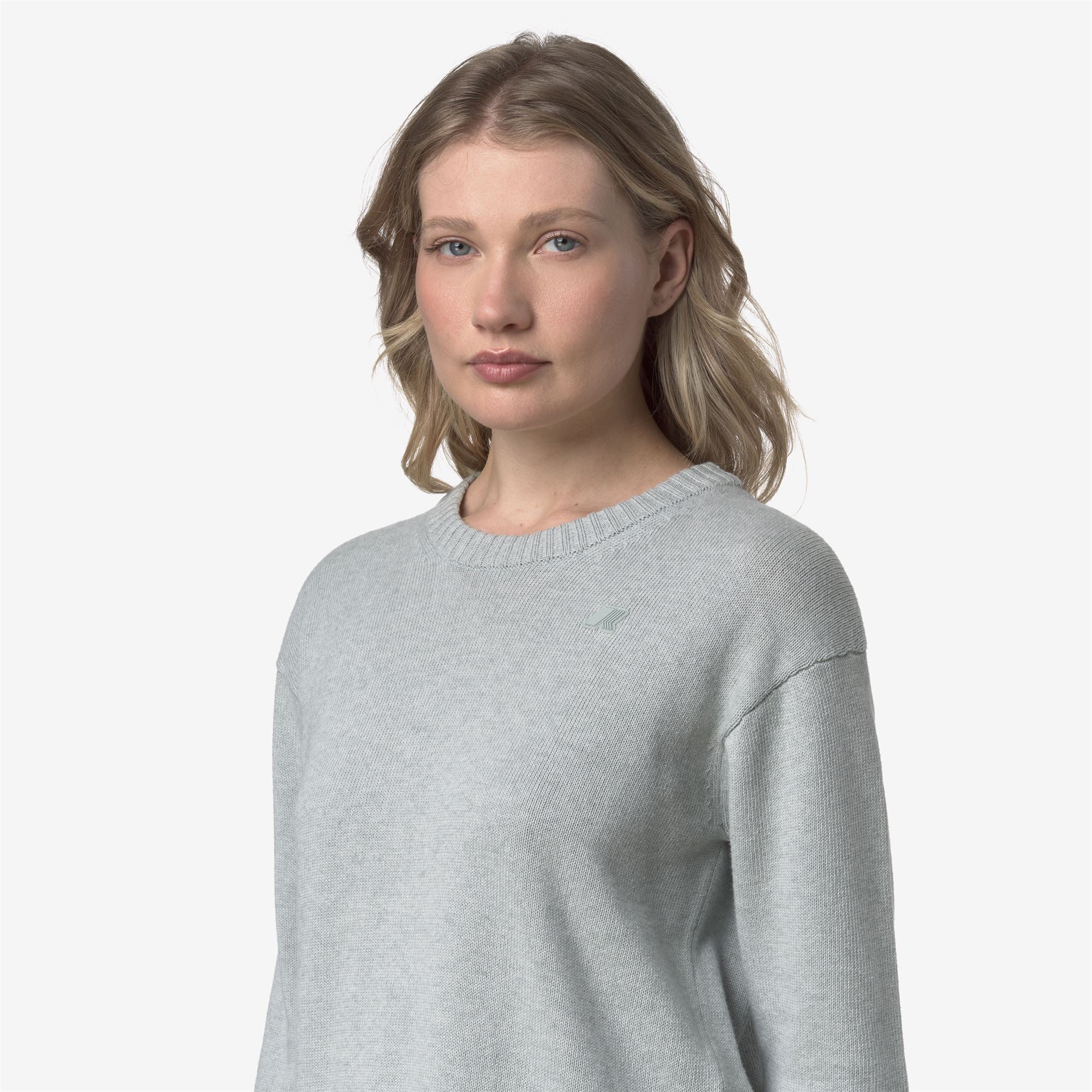 DOMITINE COTTON CASHMERE - KNITWEAR - Pull  Over - Woman - GREY GREY MEL - Image 2
