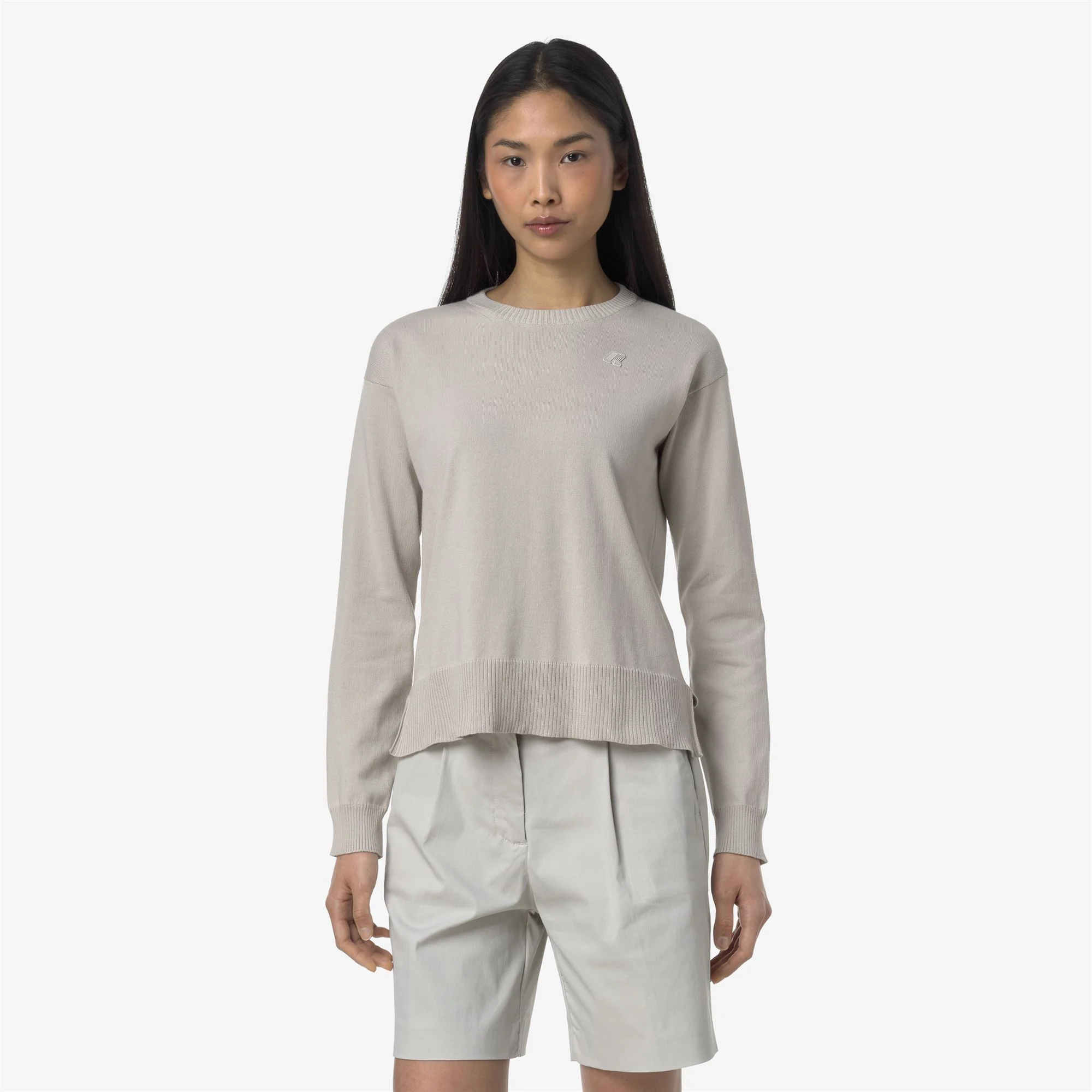 DOMITINE COTTON PS - KNITWEAR - Pull  Over - Woman - BEIGE LT - Image 3