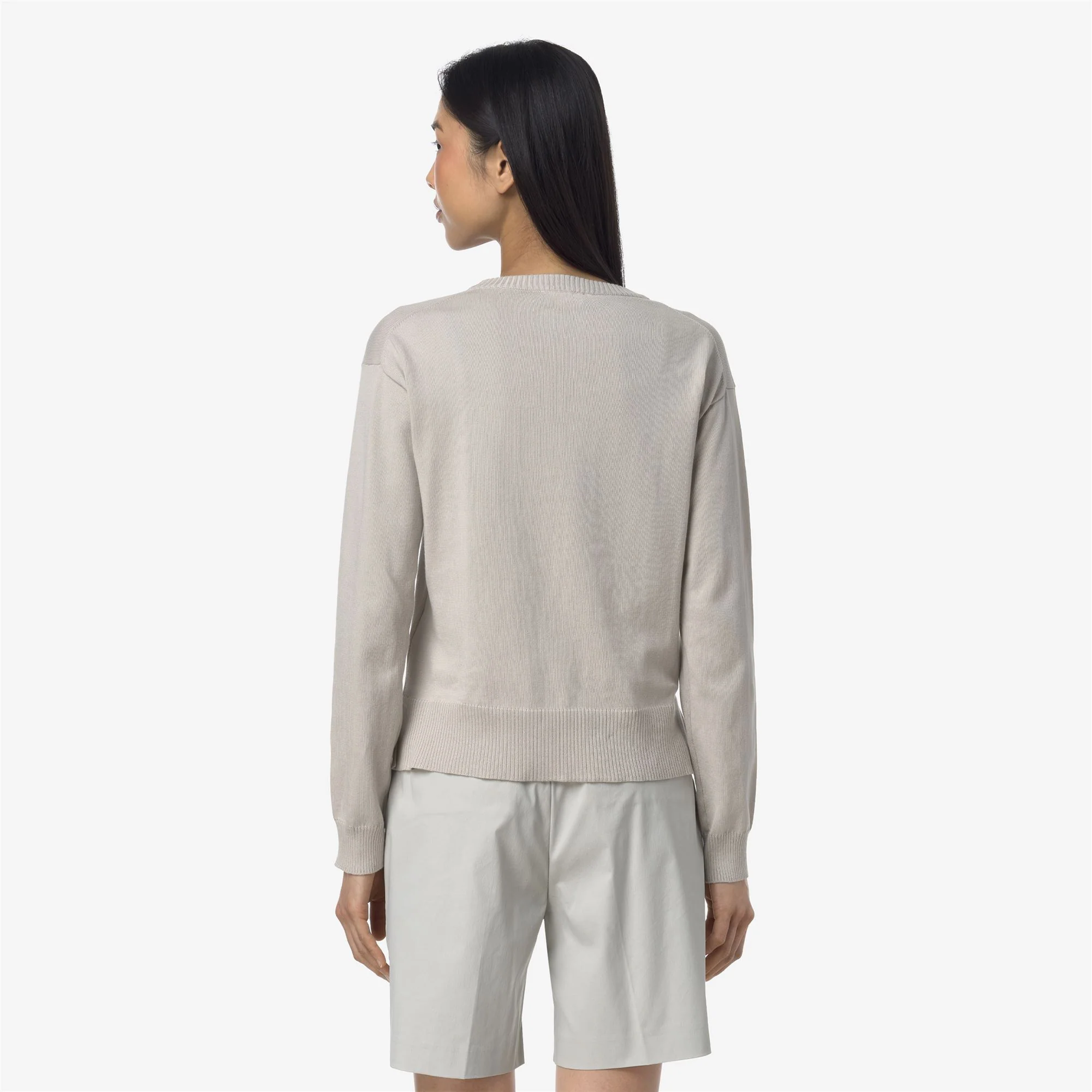 DOMITINE COTTON PS - KNITWEAR - Pull  Over - Woman - BEIGE LT - Image 5