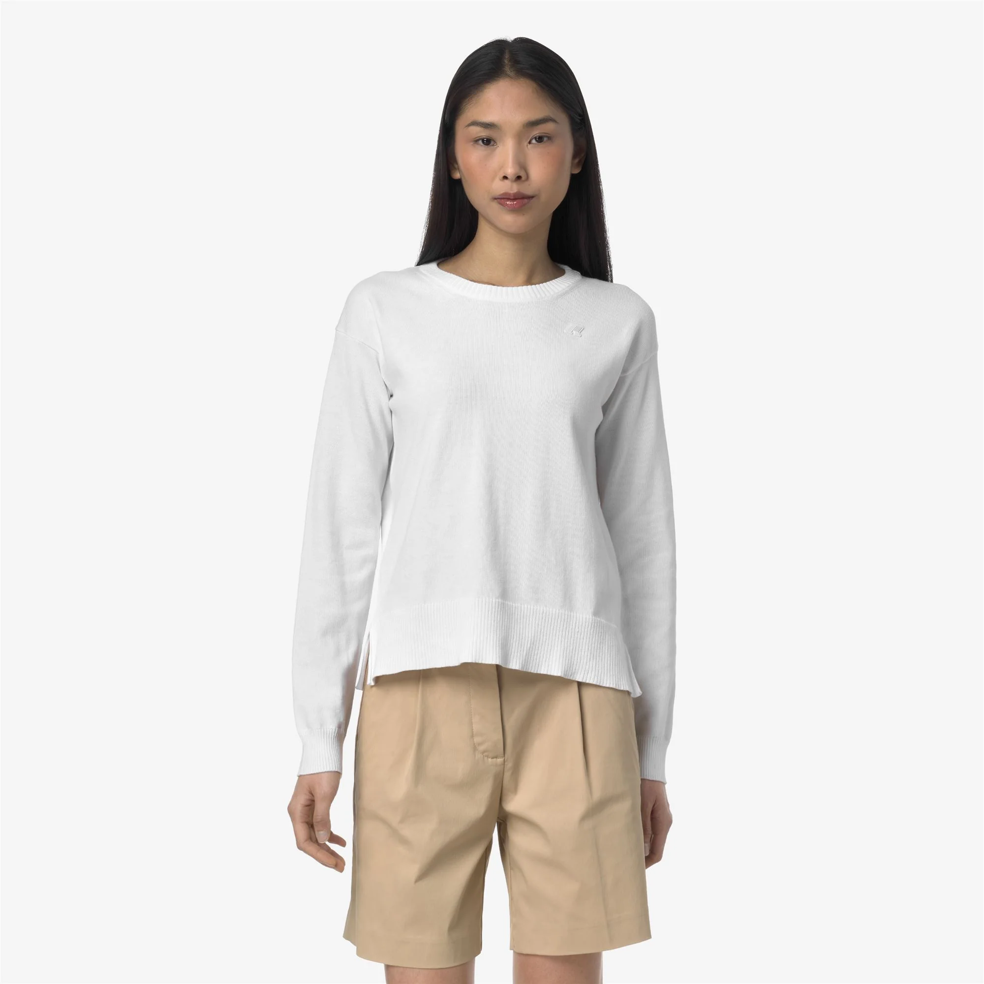DOMITINE COTTON PS - KNITWEAR - Pull  Over - Woman - WHITE - Image 3