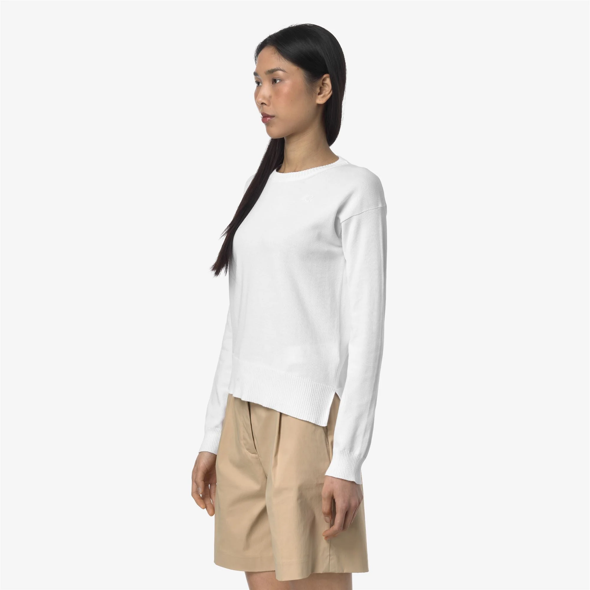 DOMITINE COTTON PS - KNITWEAR - Pull  Over - Woman - WHITE - Image 4
