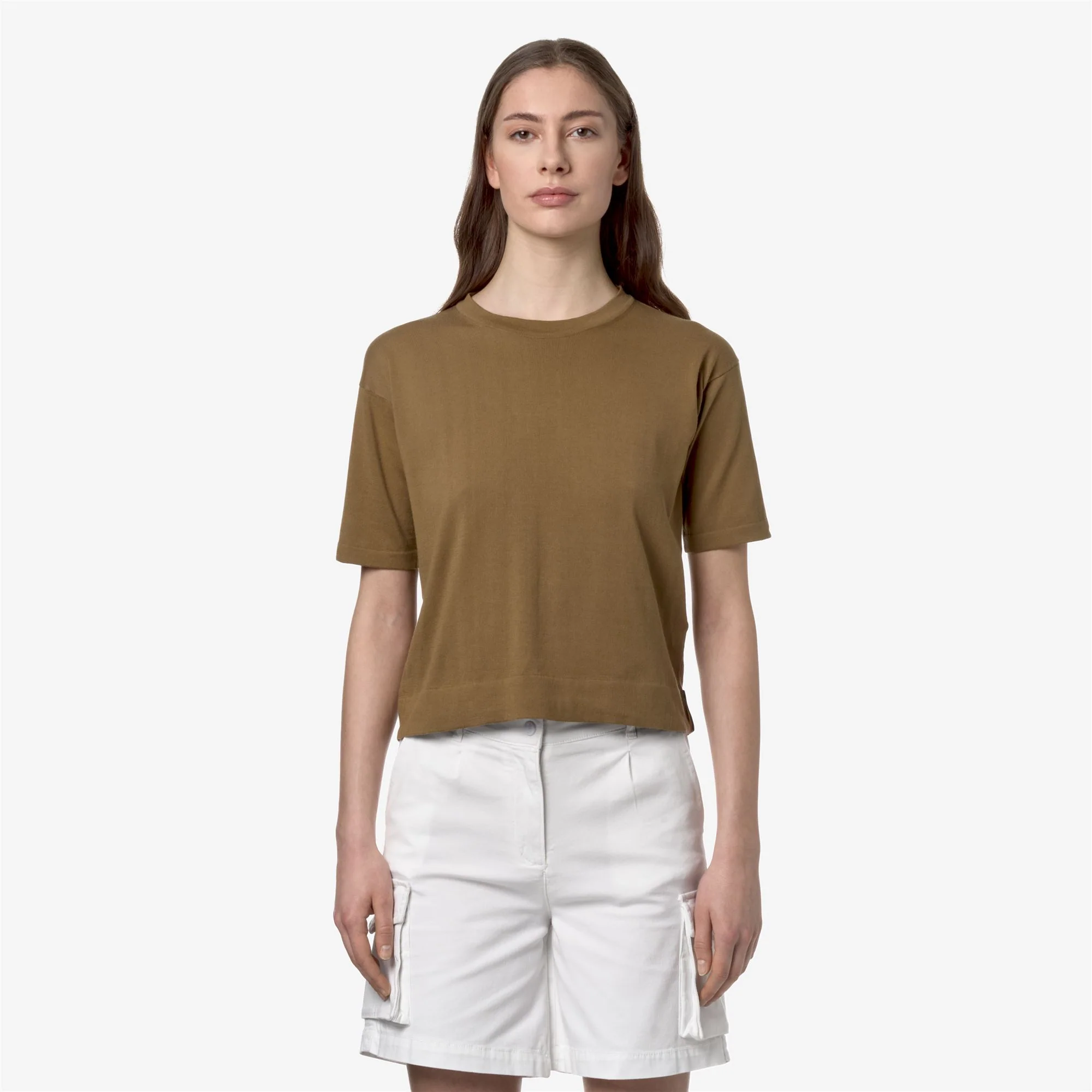 ESMER - KNITWEAR - Pull  Over - Woman - BROWN CORDA - Image 3