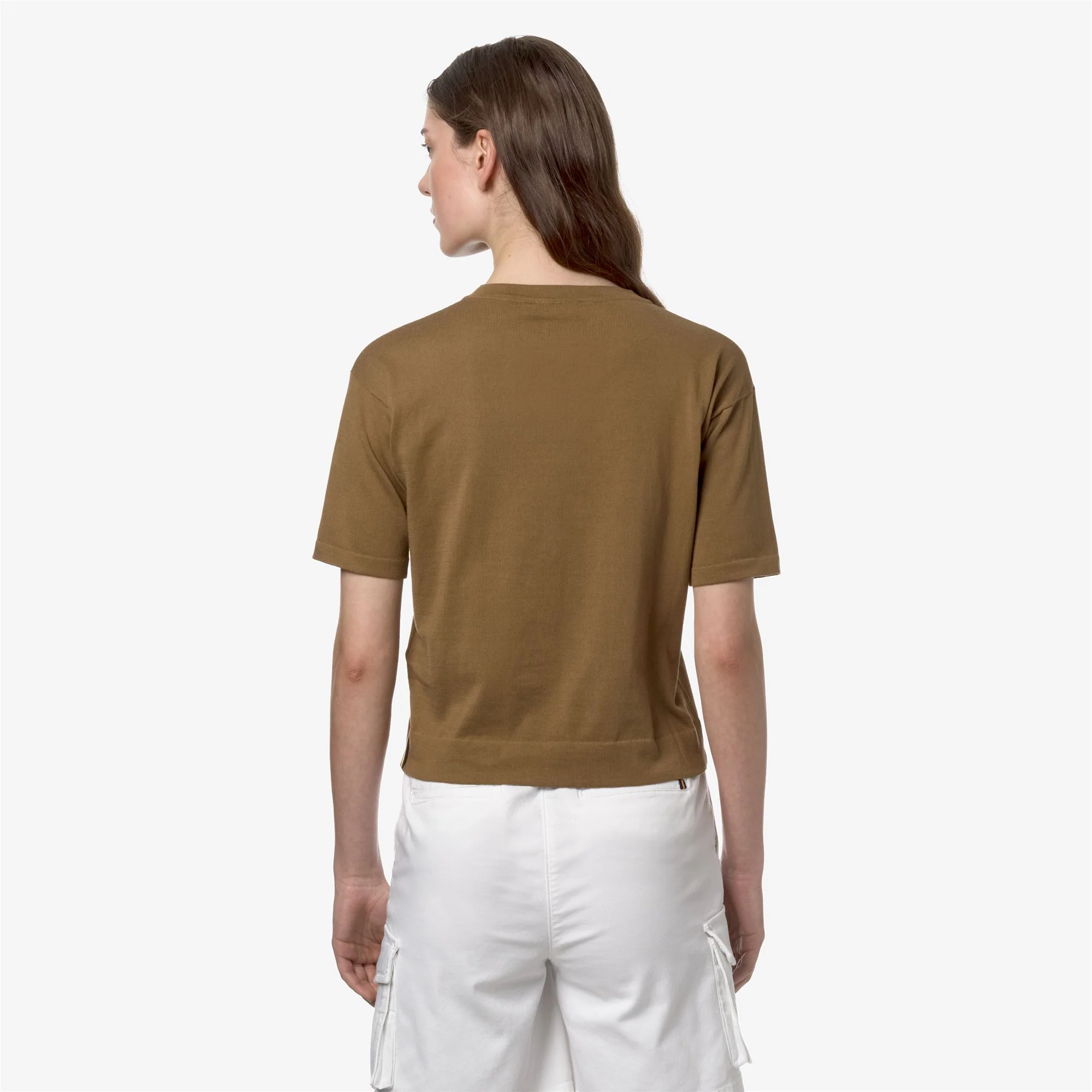 ESMER - KNITWEAR - Pull  Over - Woman - BROWN CORDA - Image 5