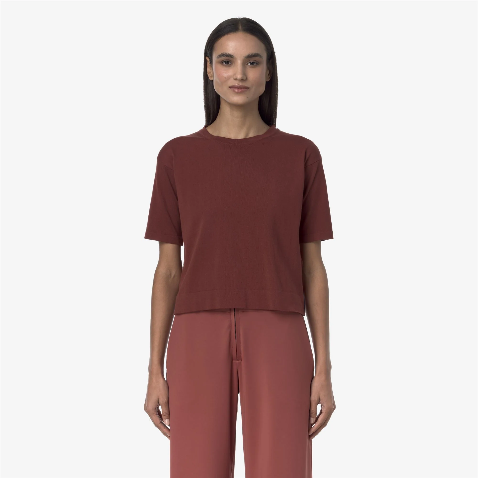 ESMER - KNITWEAR - Pull  Over - Woman - BROWN FIERY - Image 3