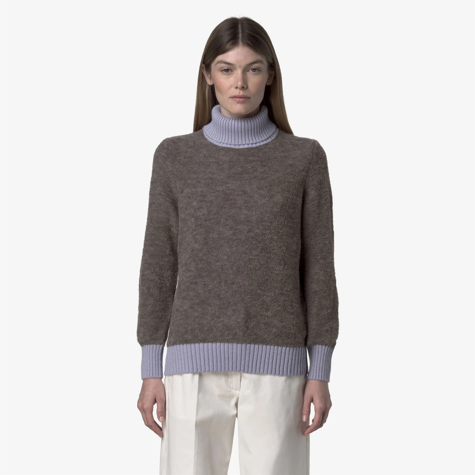 GRAZAY - KNITWEAR - Pull  Over - Woman - BROWM-VIOLET PURPLE - Image 3