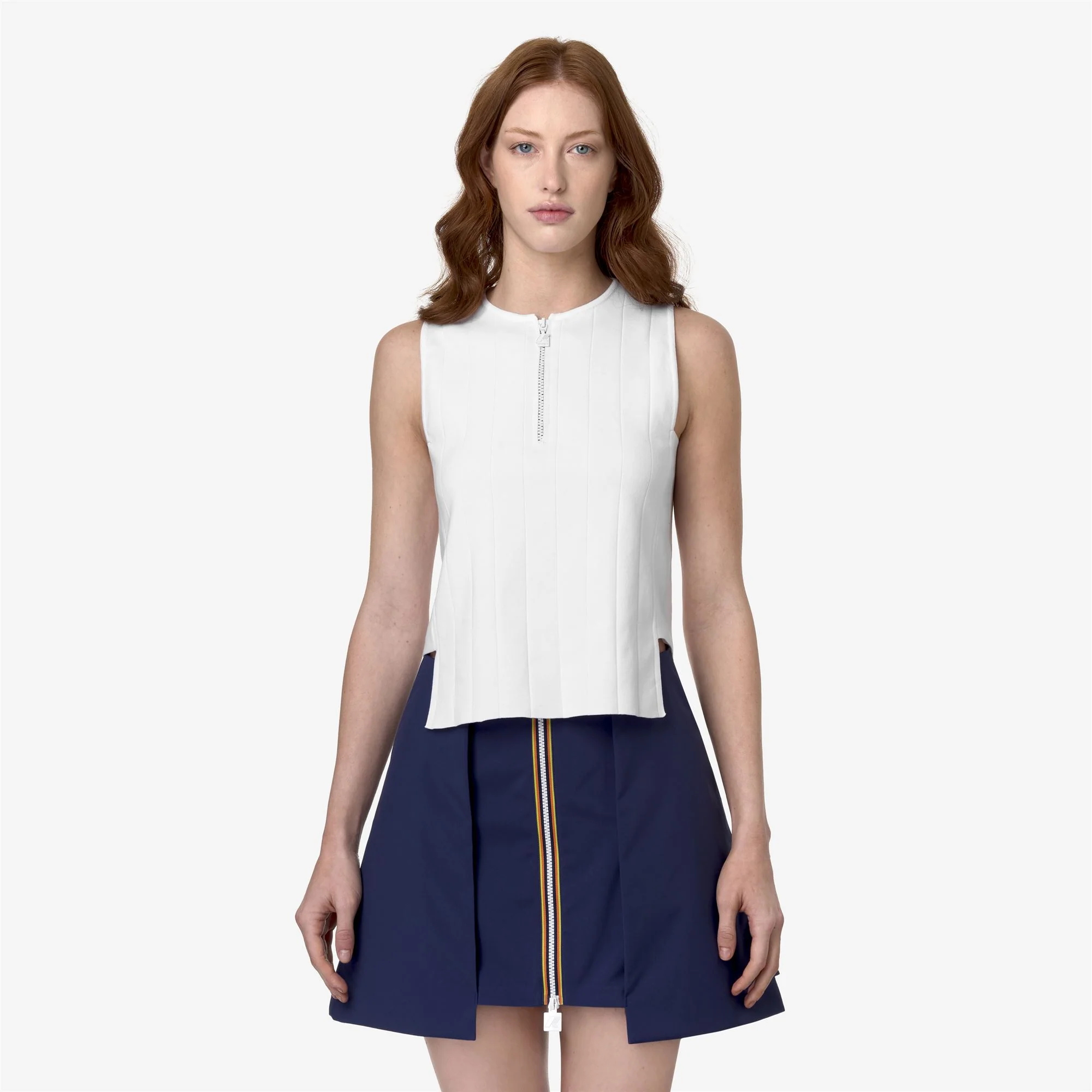 JAELLE KNITTED - KNITWEAR - Vest - Woman - WHITE - Image 3