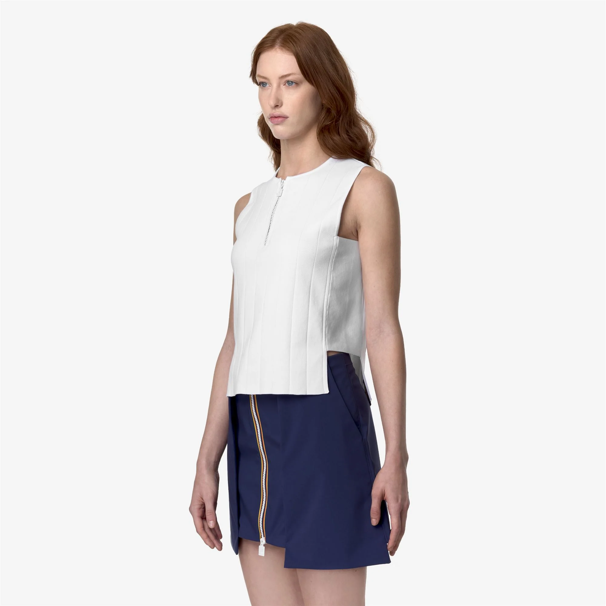 JAELLE KNITTED - KNITWEAR - Vest - Woman - WHITE - Image 4