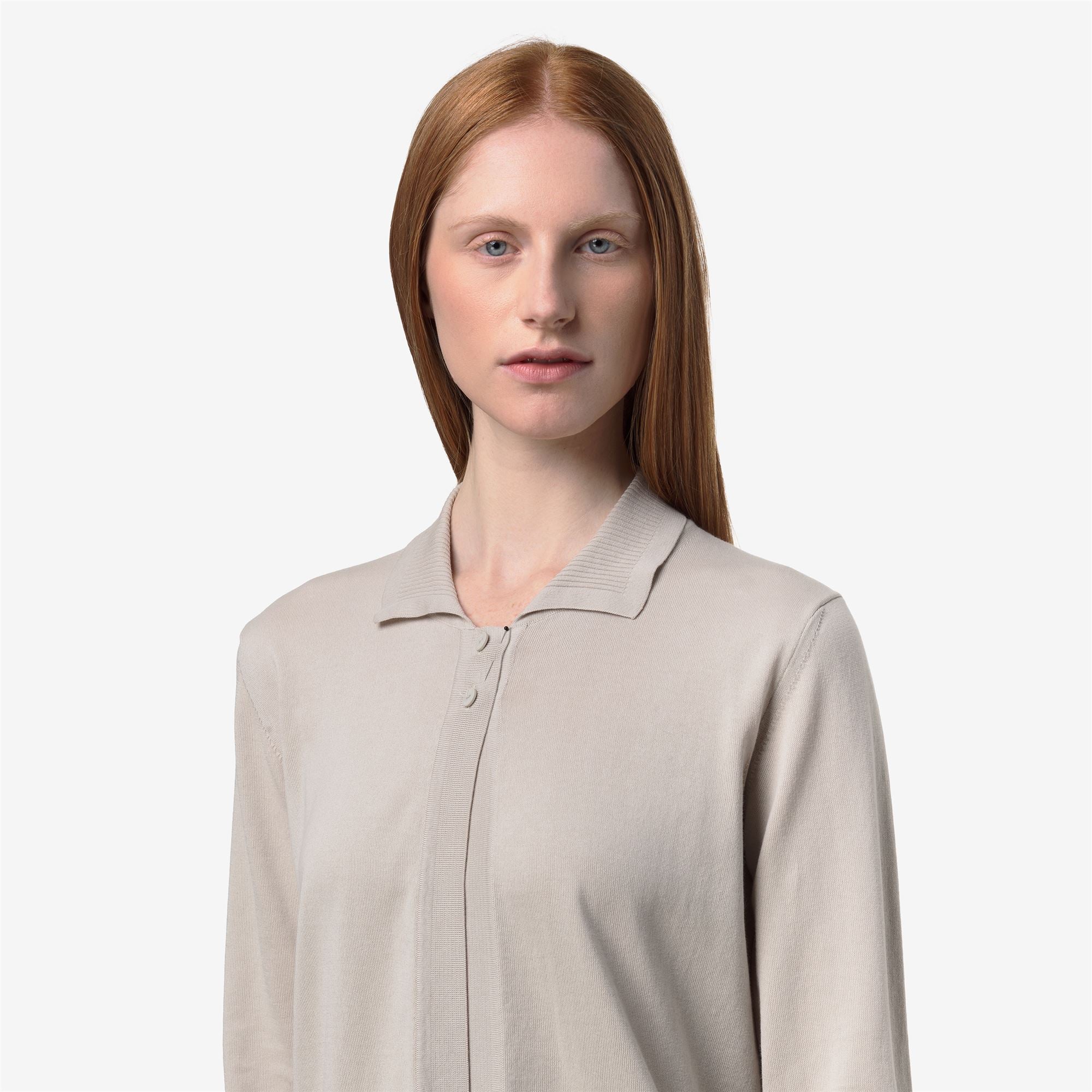 LENID - KNITWEAR - Jacket - Woman - BEIGE LT - Image 2