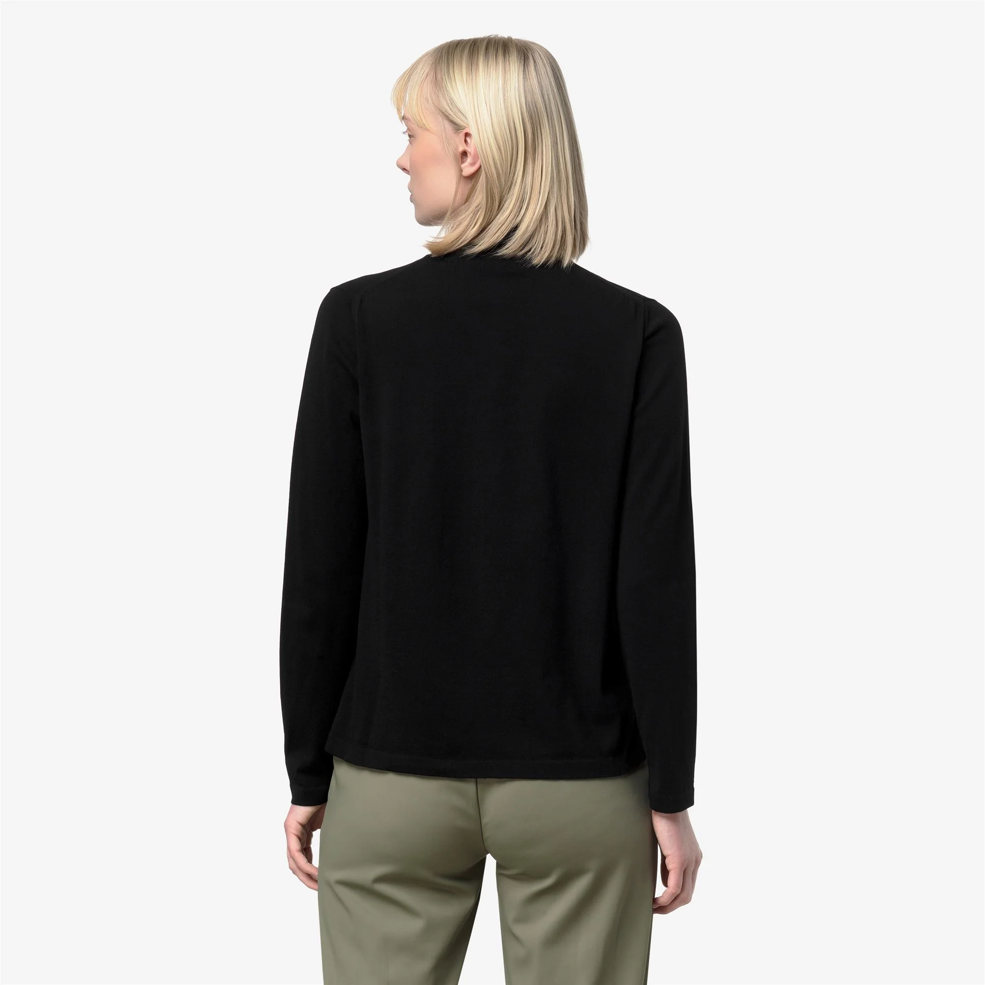 LENID - KNITWEAR - Jacket - Woman - BLACK PURE - Image 5