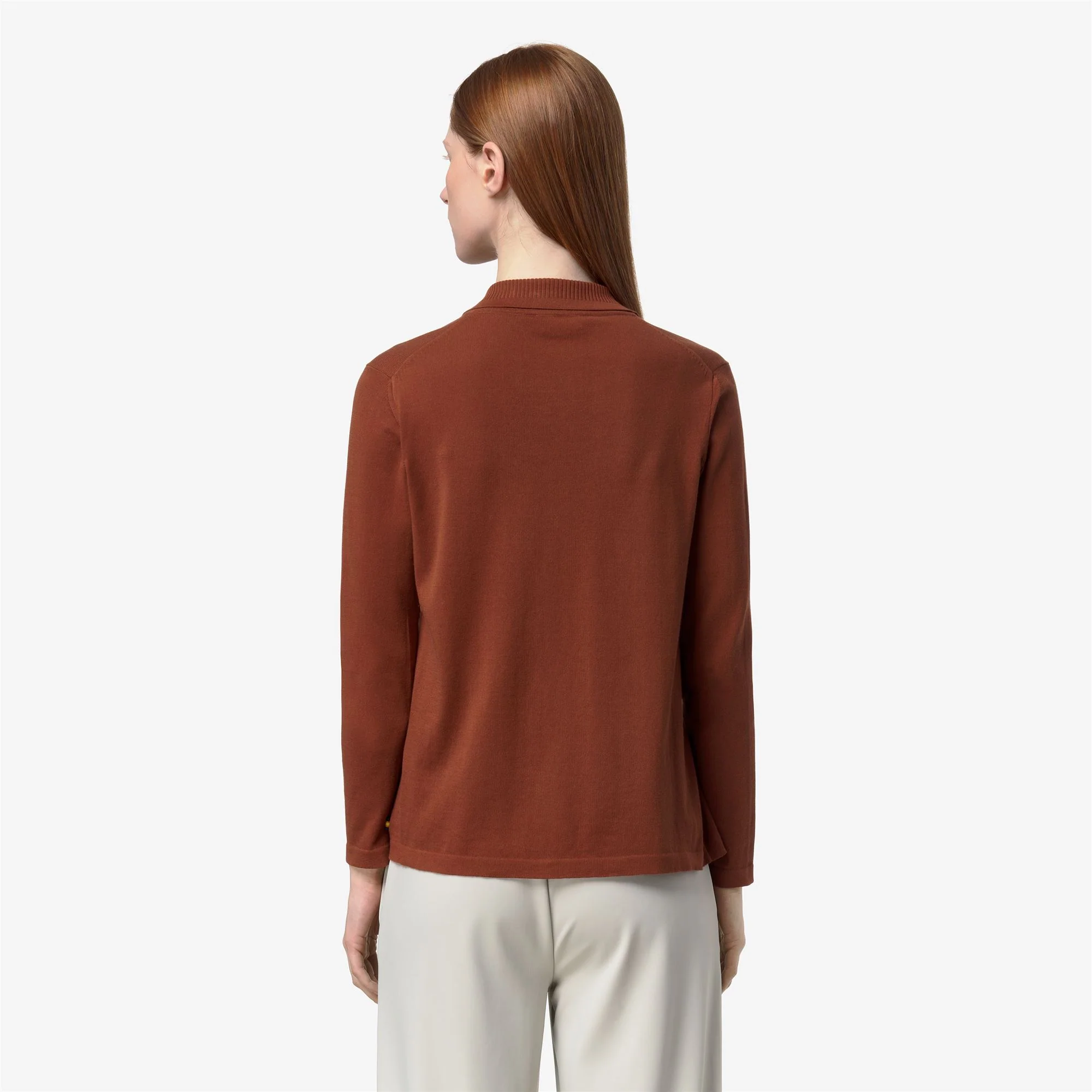 LENID - KNITWEAR - Jacket - Woman - BROWN REDDISH - Image 5