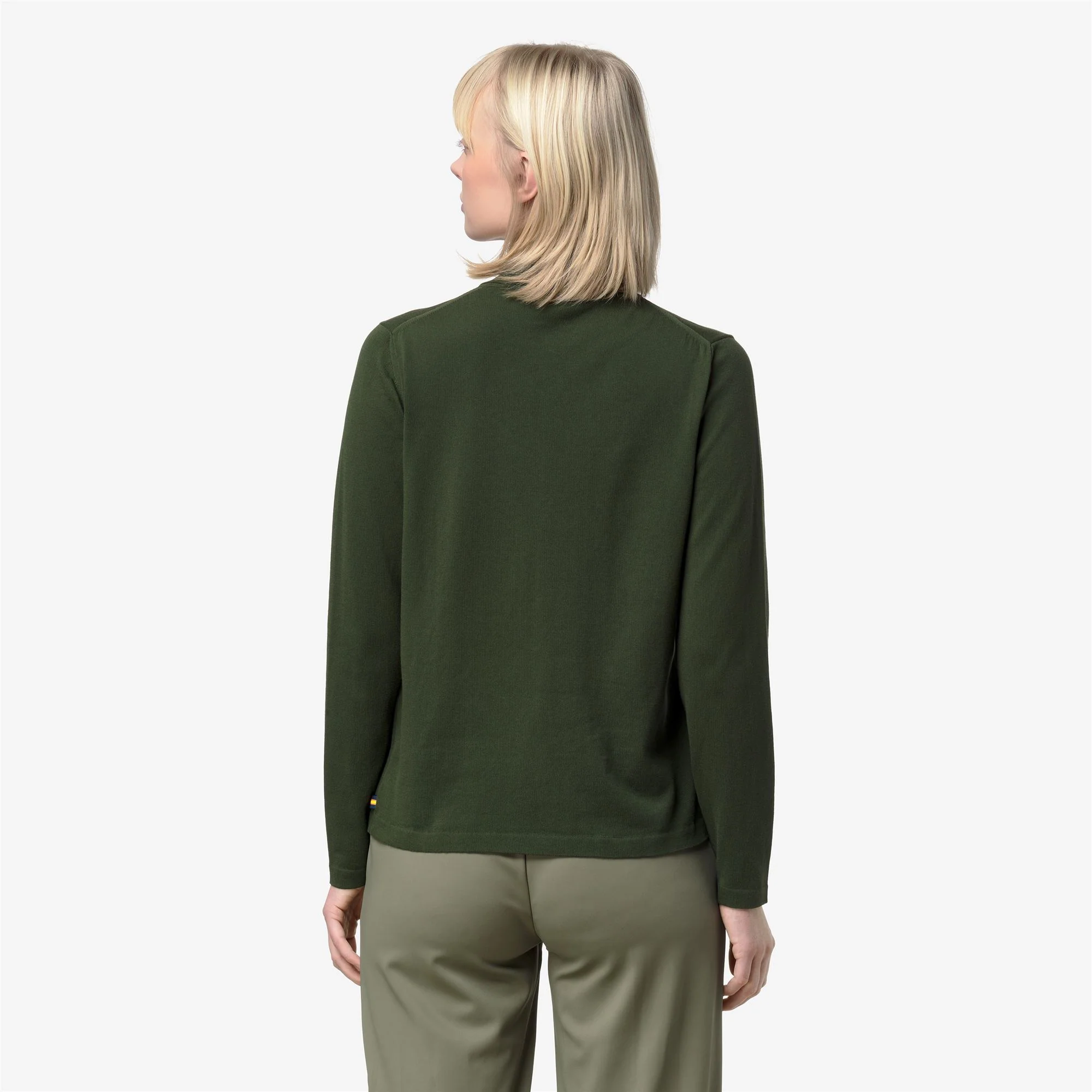 LENID - KNITWEAR - Jacket - Woman - GREEN AFRICA - Image 5