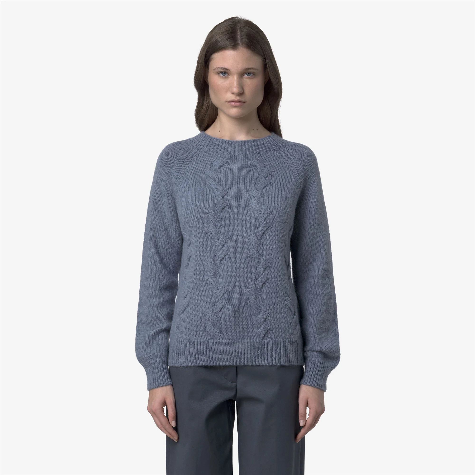 LYSA - KNITWEAR - Pull  Over - Woman - BLUE INFINITY - Image 3