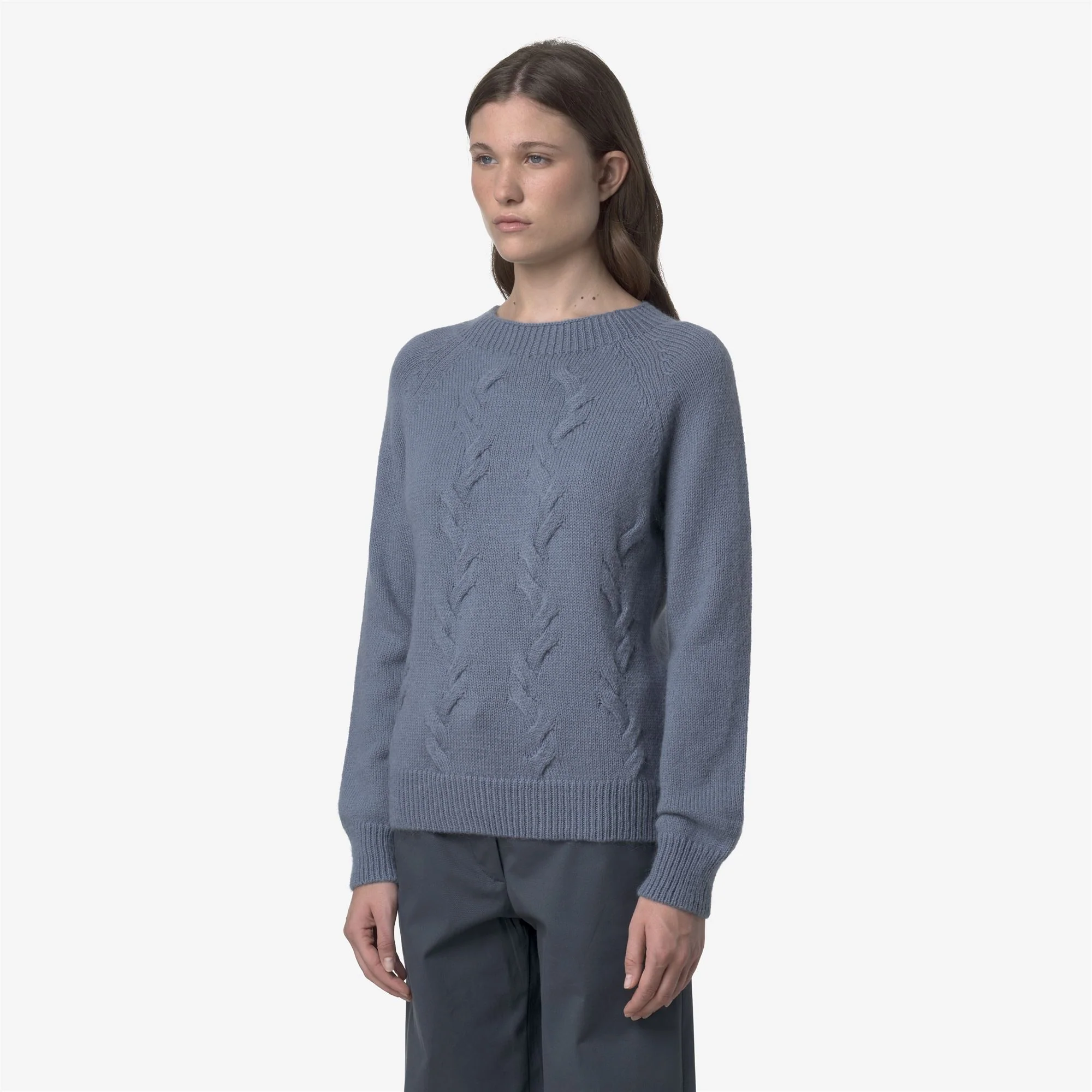 LYSA - KNITWEAR - Pull  Over - Woman - BLUE INFINITY - Image 4
