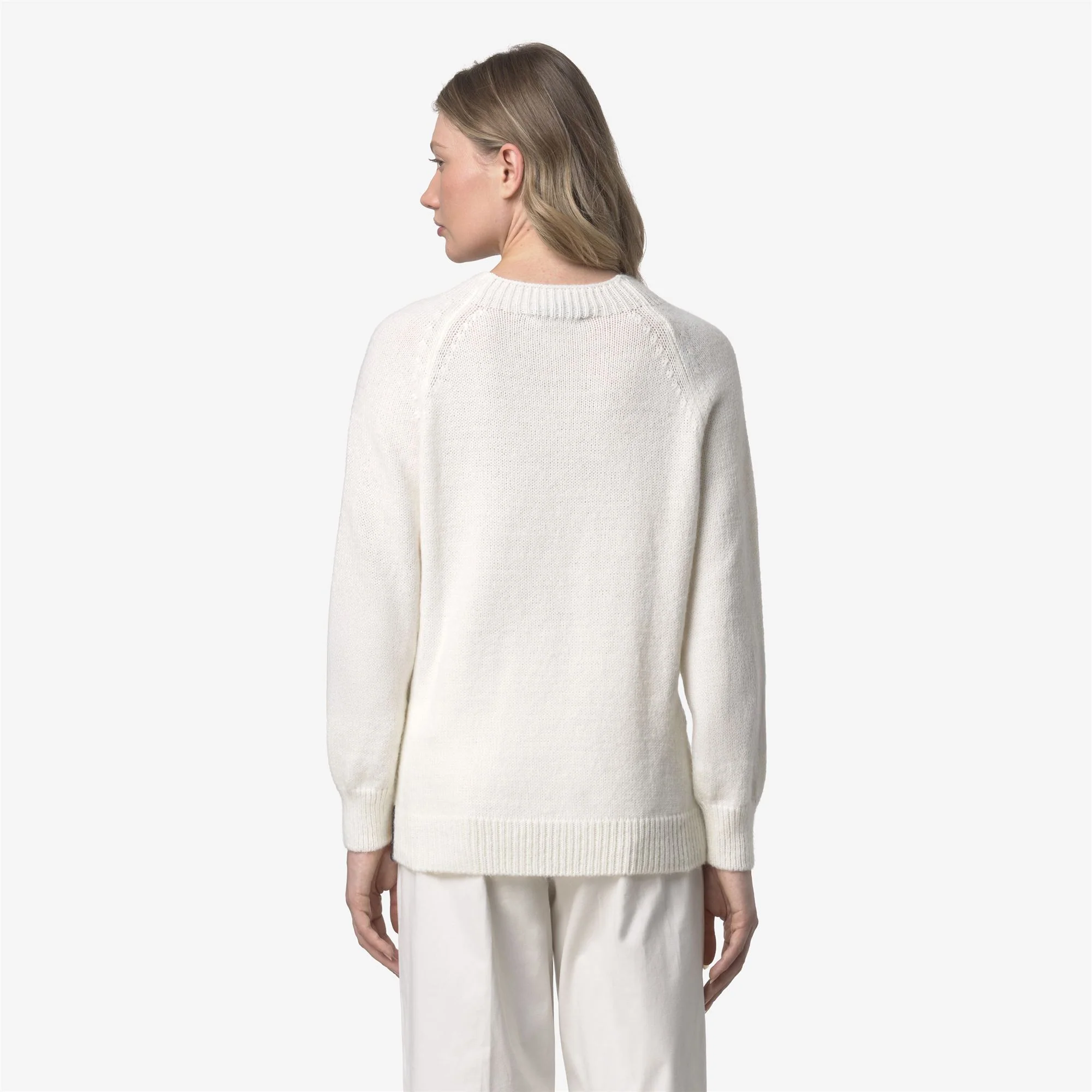 LYSA - KNITWEAR - Pull  Over - Woman - WHITE GARDENIA - Image 5