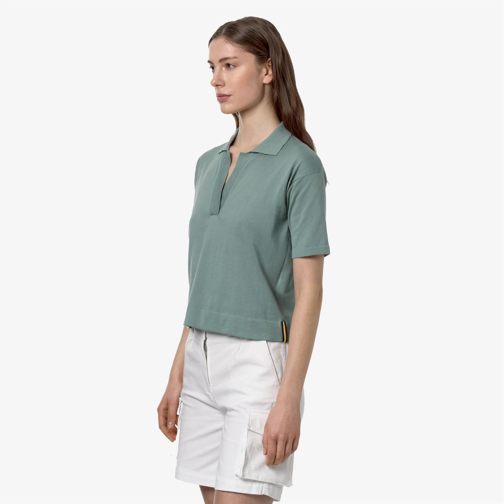 MARLHES - KNITWEAR - Polo - Woman - GREEN MOLD - Image 4