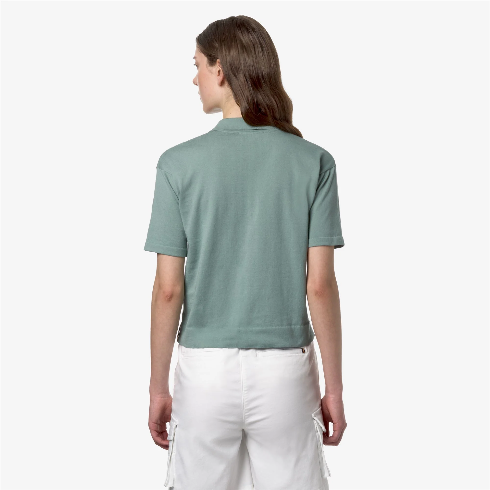 MARLHES - KNITWEAR - Polo - Woman - GREEN MOLD - Image 5