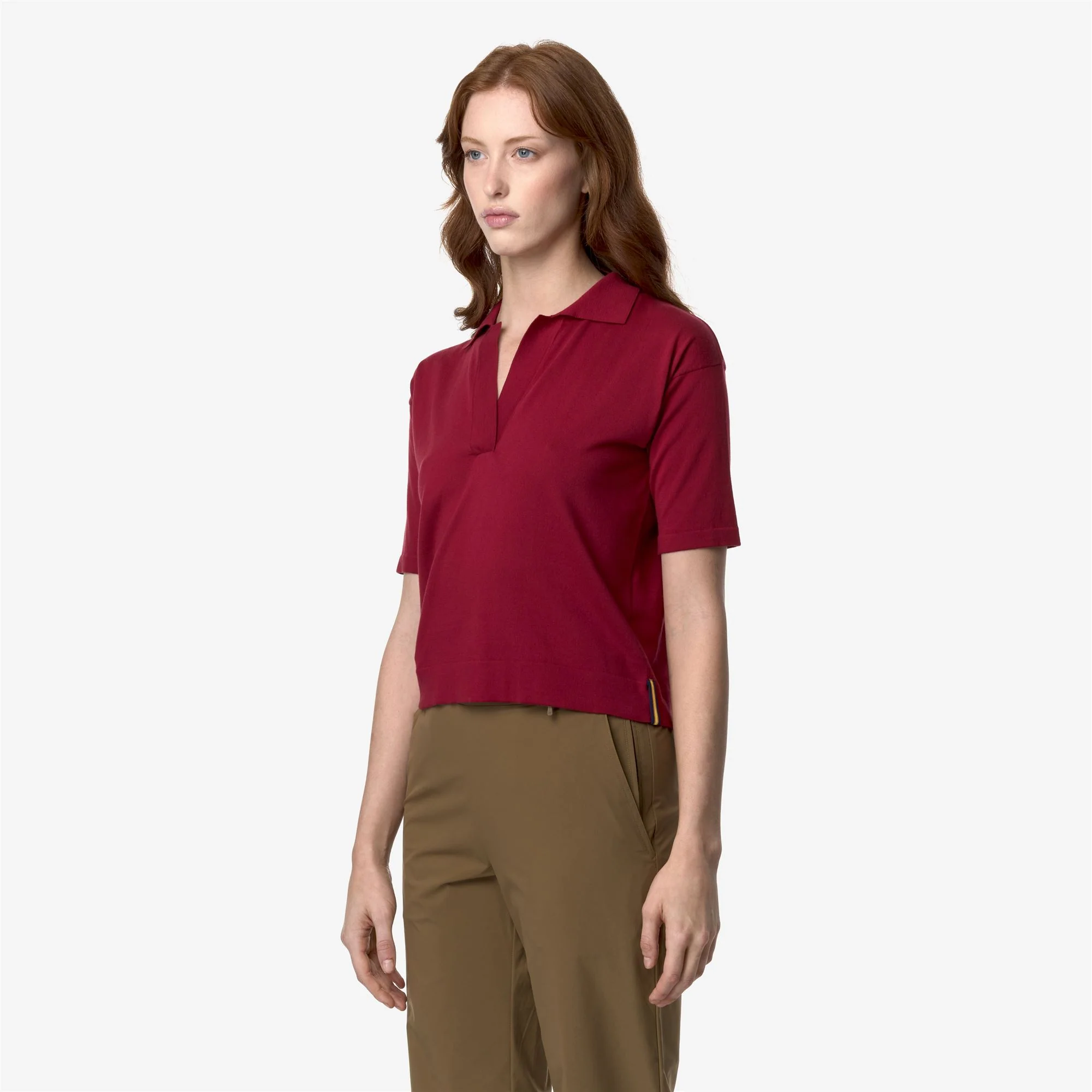 MARLHES - KNITWEAR - Polo - Woman - RED DK - Image 4