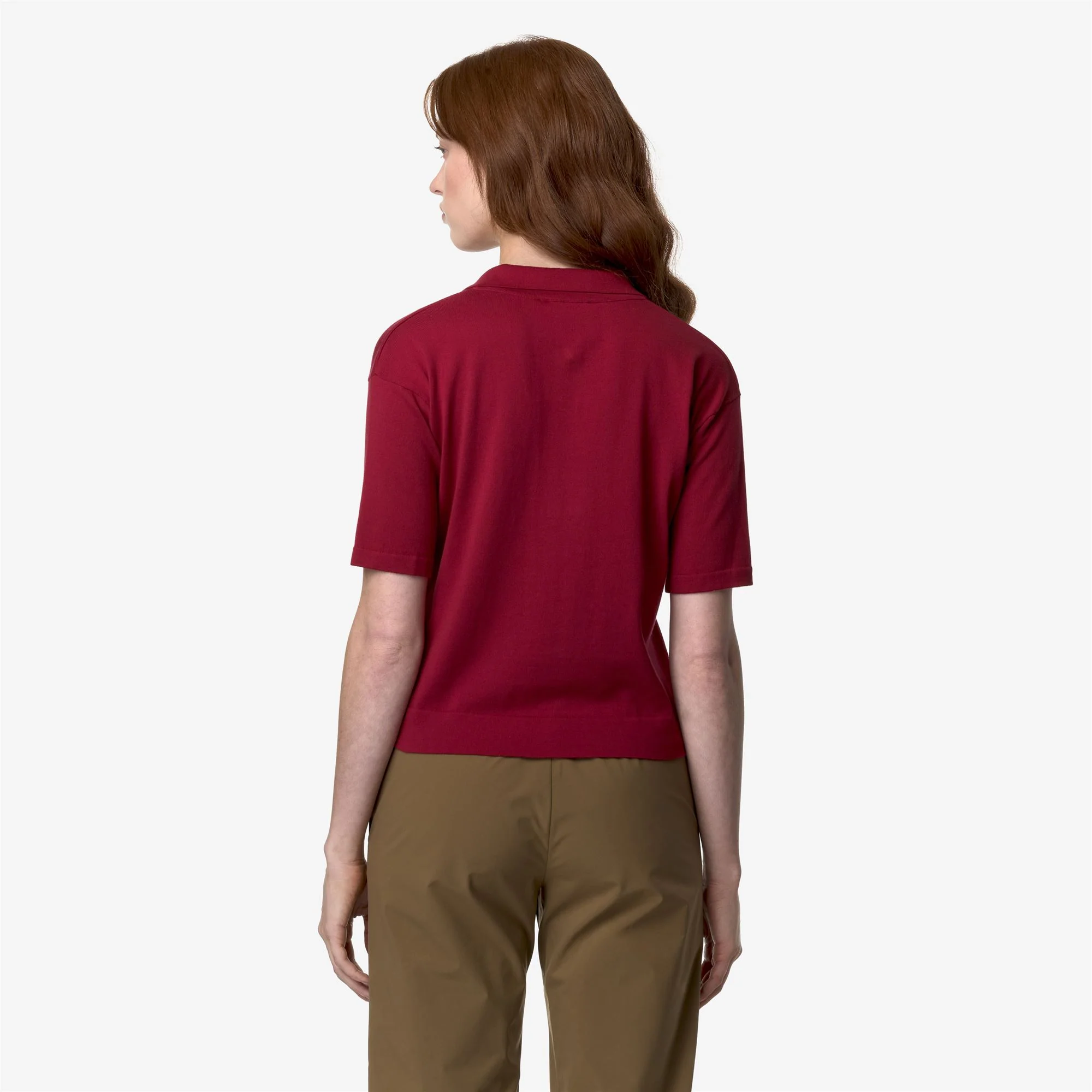 MARLHES - KNITWEAR - Polo - Woman - RED DK - Image 5