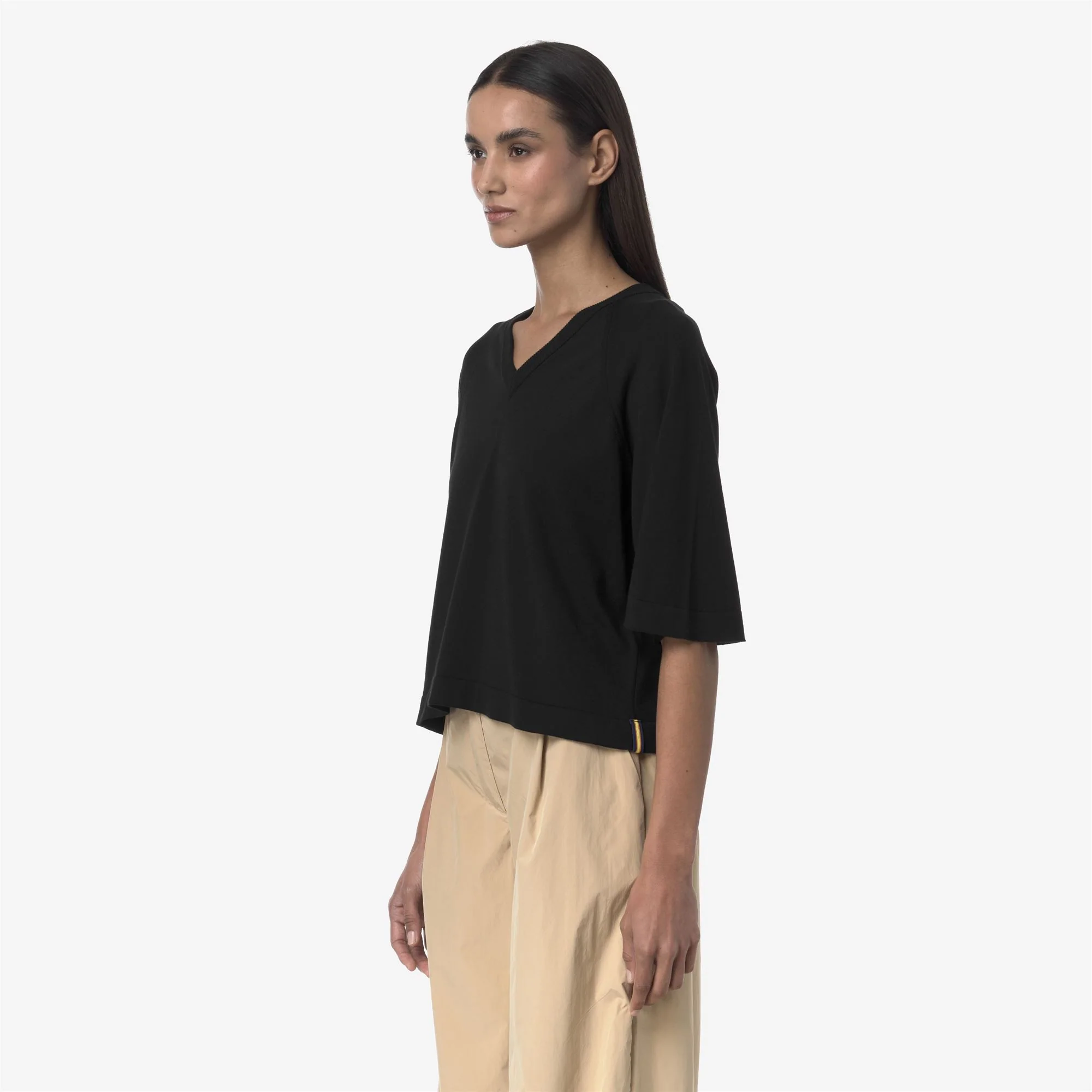 MAROL - KNITWEAR - Pull  Over - Woman - BLACK PURE - Image 4