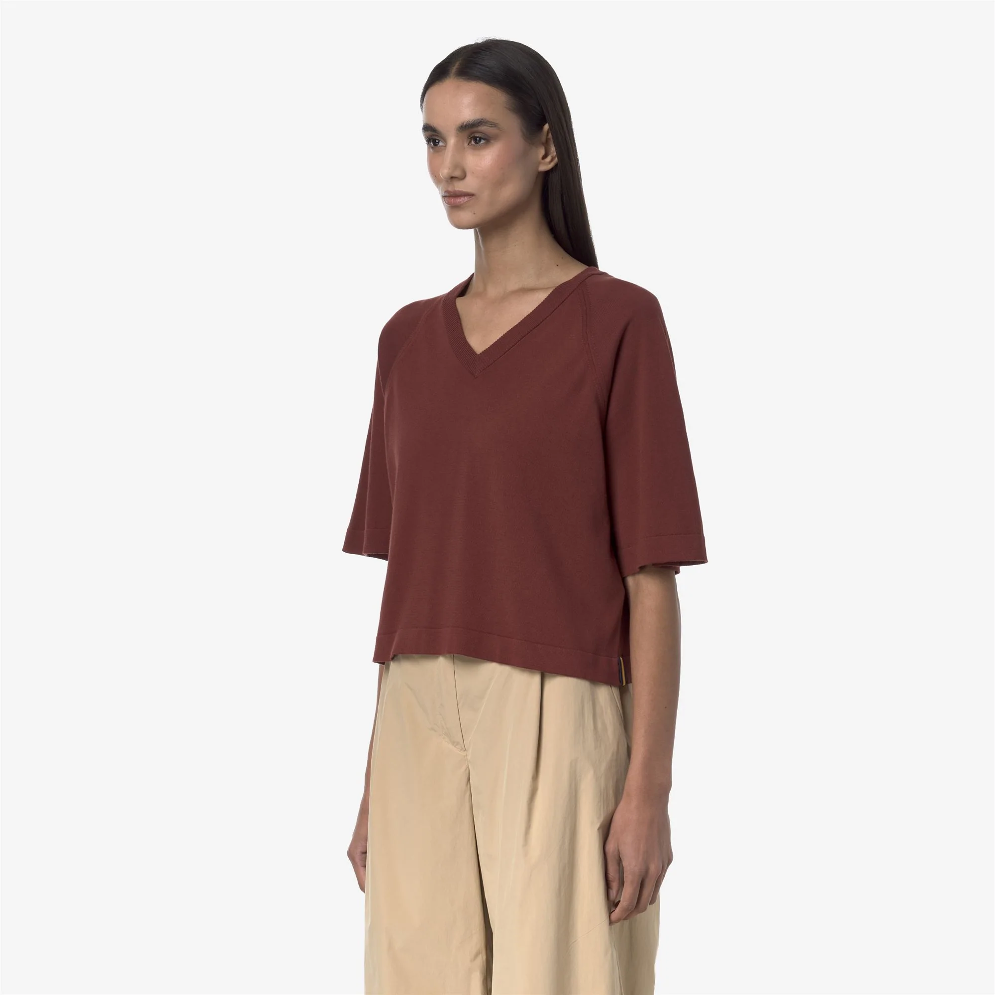 MAROL - KNITWEAR - Pull  Over - Woman - BROWN FIERY - Image 4