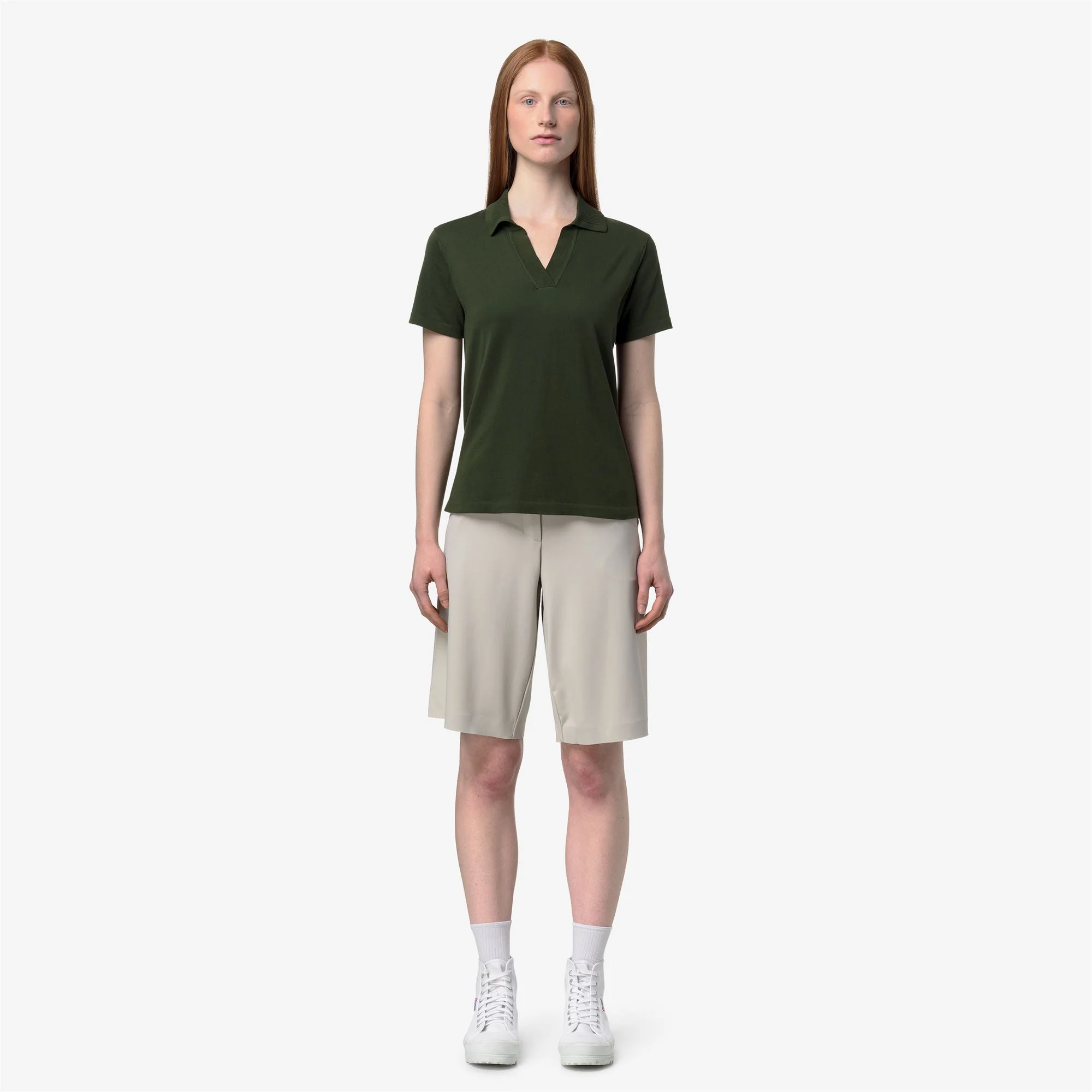 MAZARDY - KNITWEAR - Polo - Woman - GREEN AFRICA - Image 3