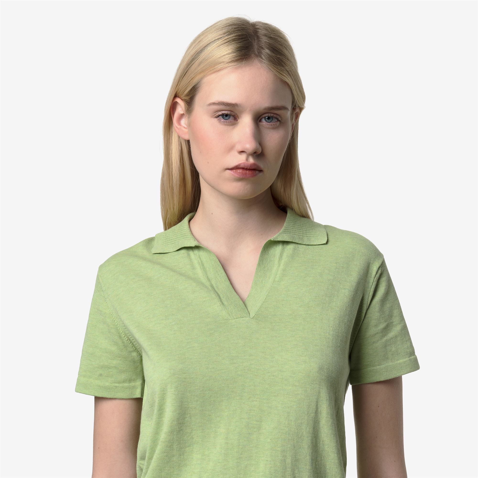 MAZARDY - KNITWEAR - Polo - Woman - GREEN LEAF - Image 2