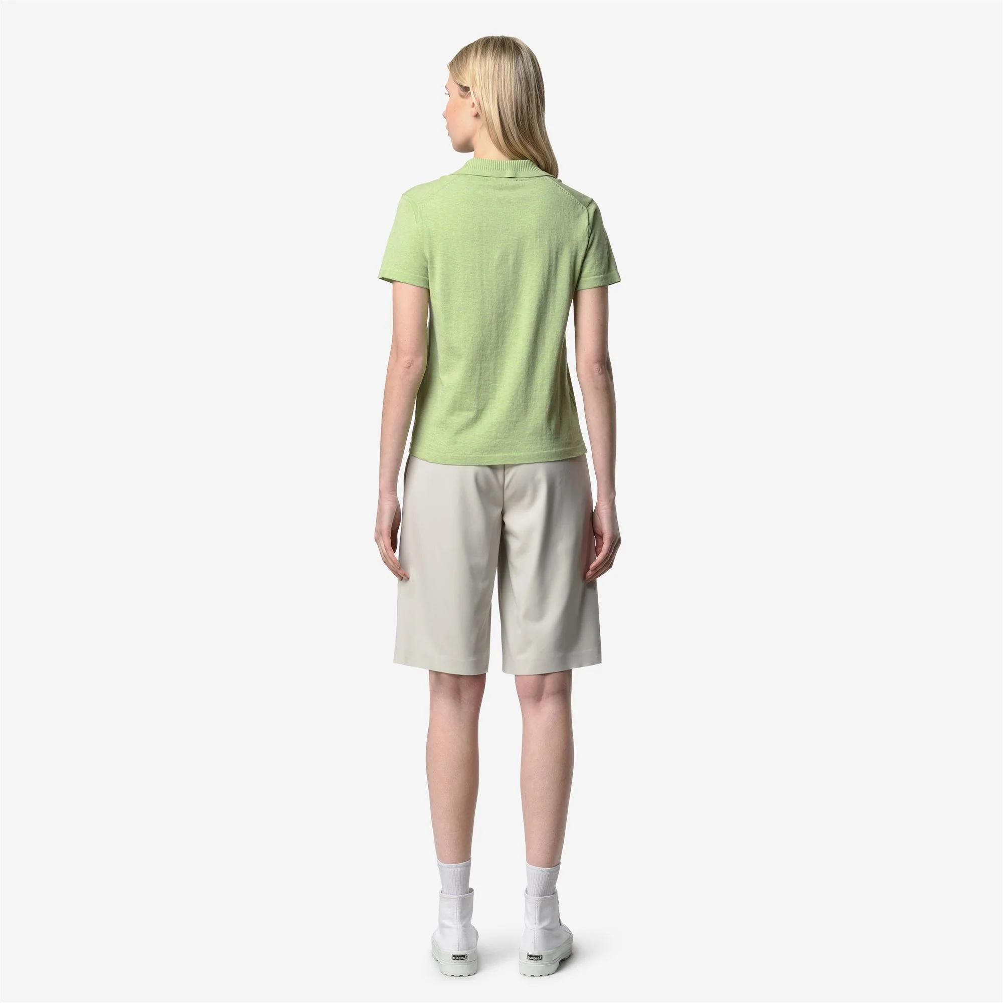 MAZARDY - KNITWEAR - Polo - Woman - GREEN LEAF - Image 5