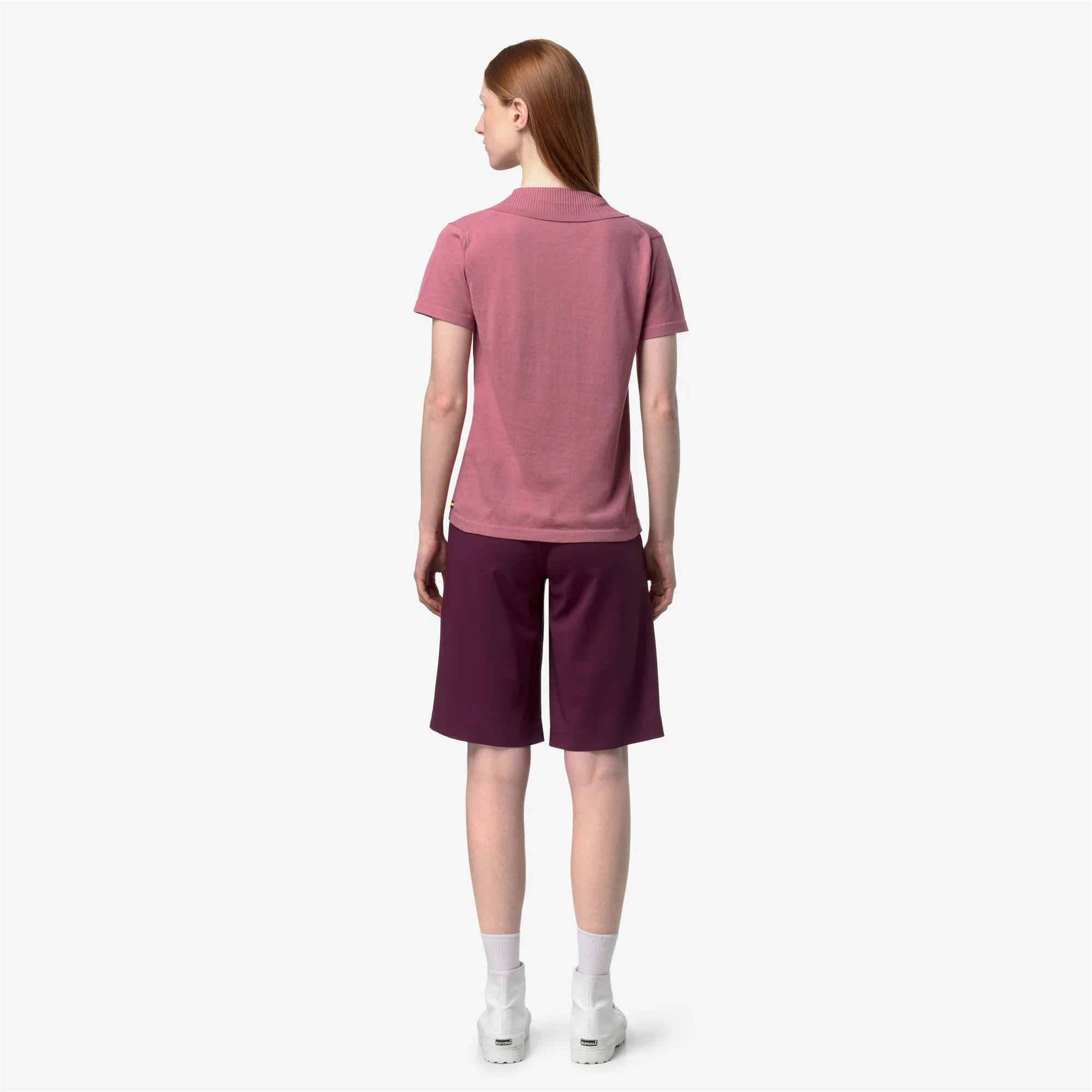 MAZARDY - KNITWEAR - Polo - Woman - VIOLET  PINKISH - Image 5