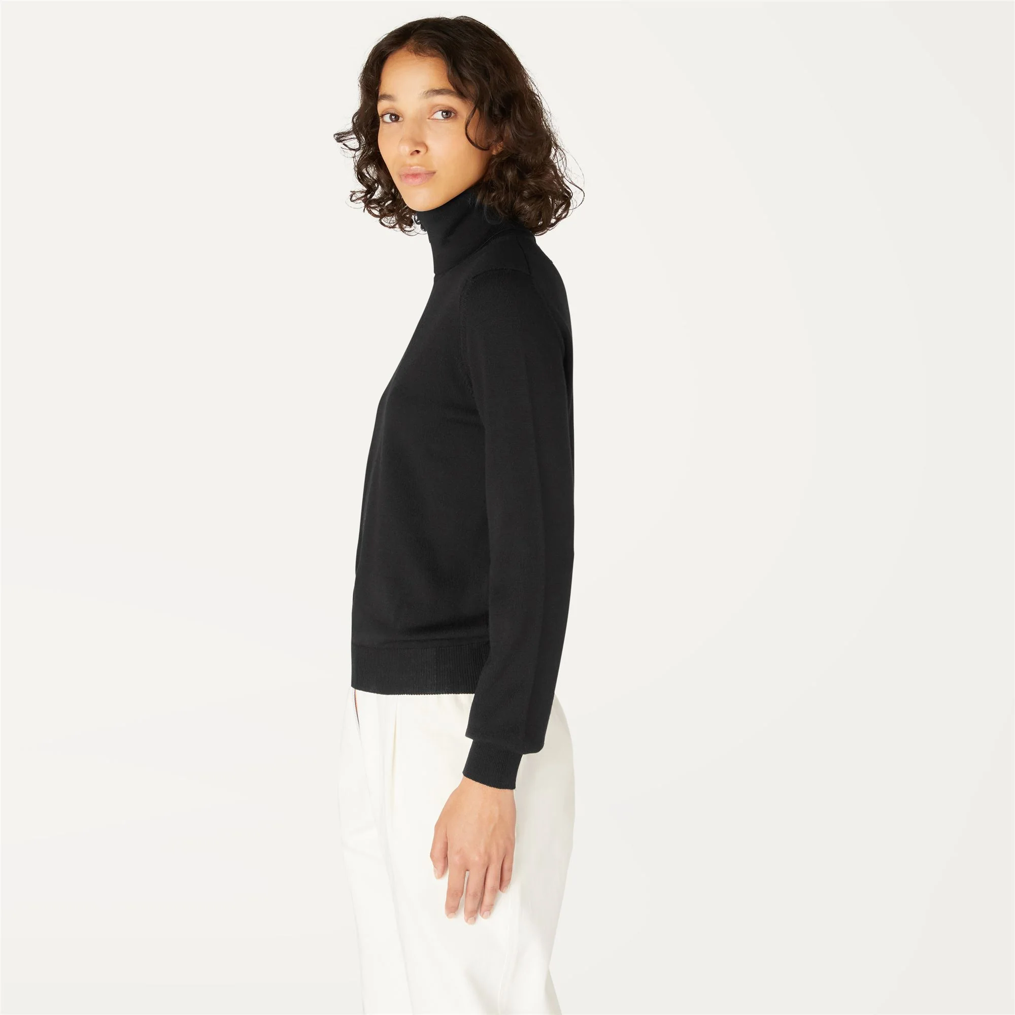 SUSIE MERINO - KNITWEAR - Pull  Over - Woman - BLACK PURE - Image 4