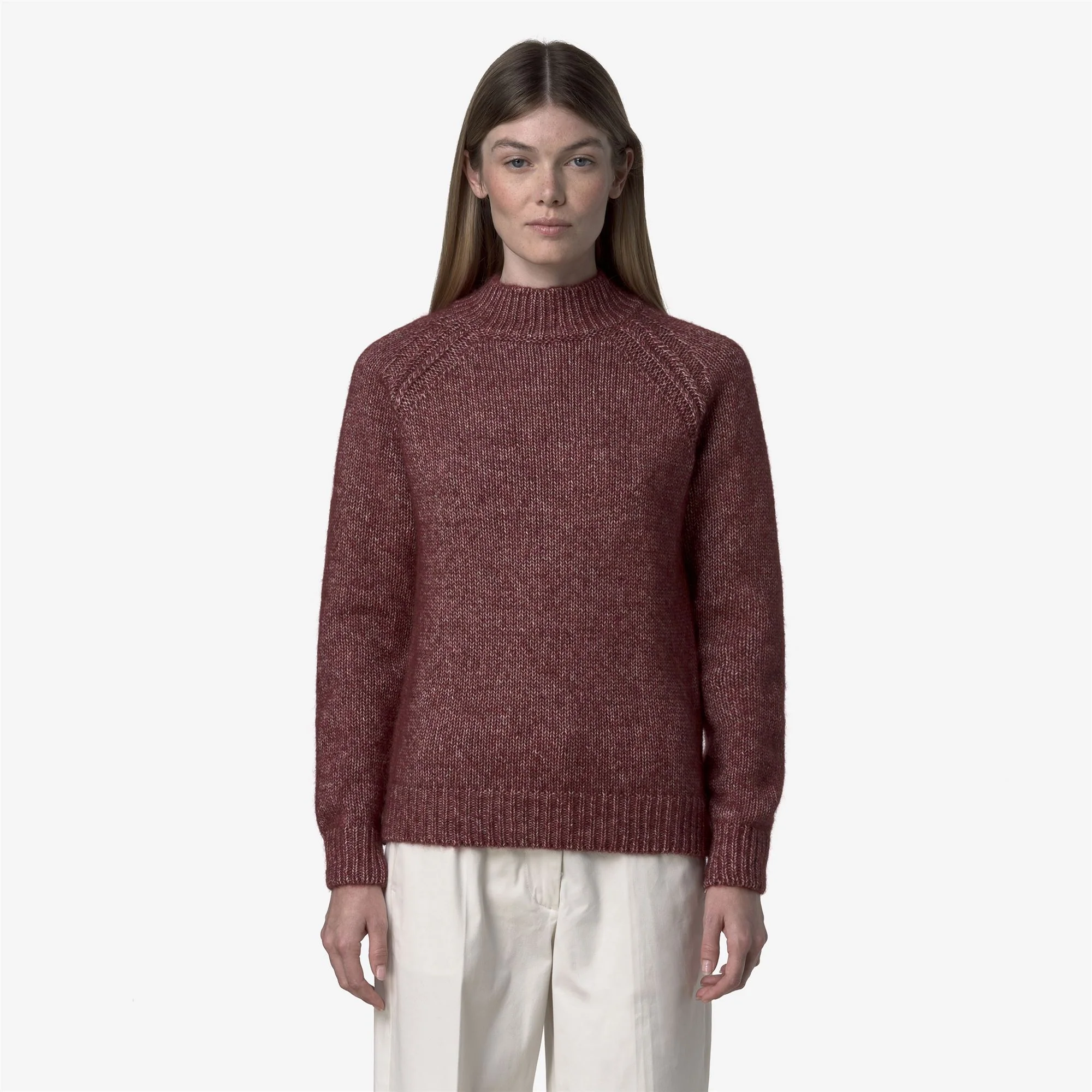 TERRY - KNITWEAR - Pull  Over - Woman - RED-OFF WHITE - Image 3